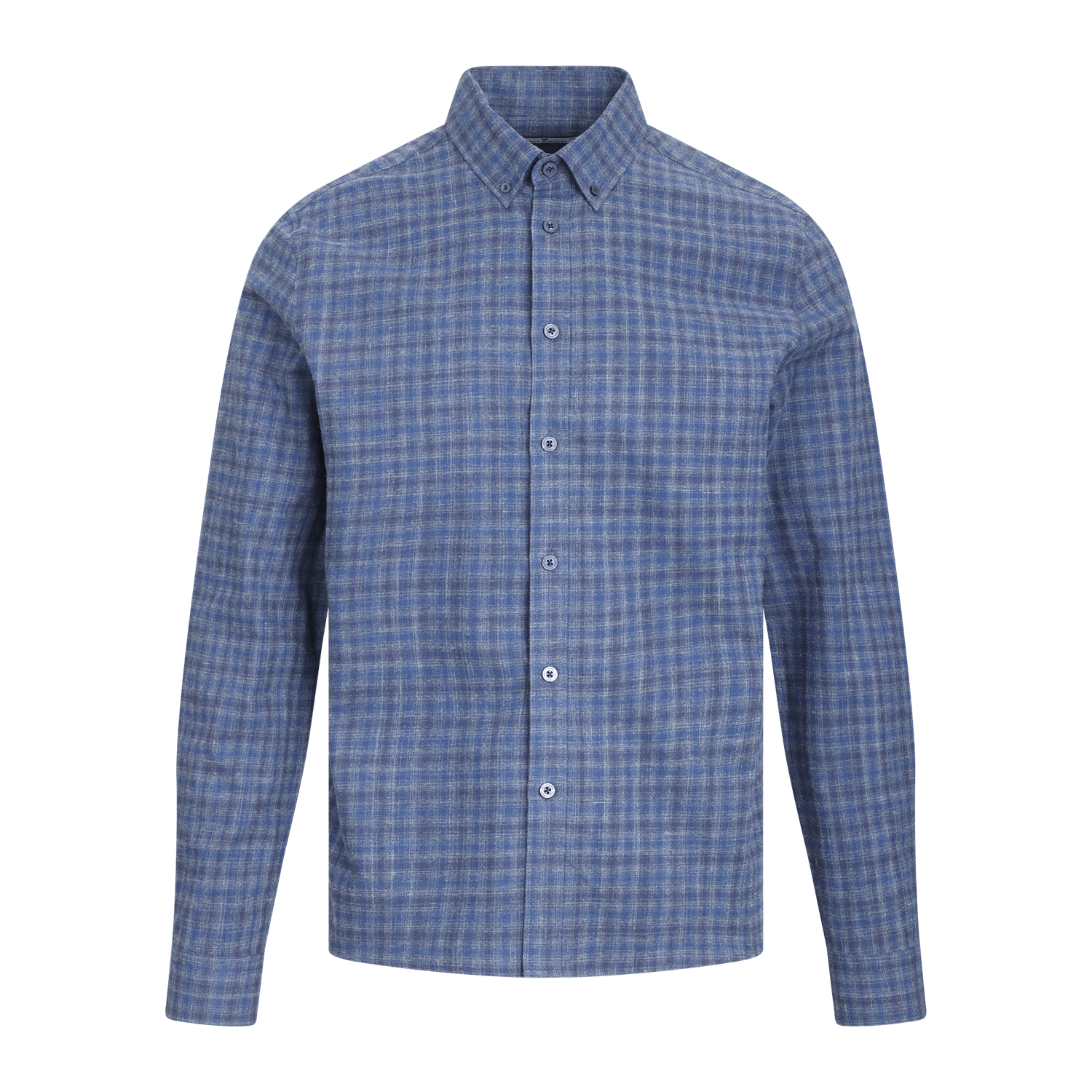 Ronald Ls Shirt Navy Check