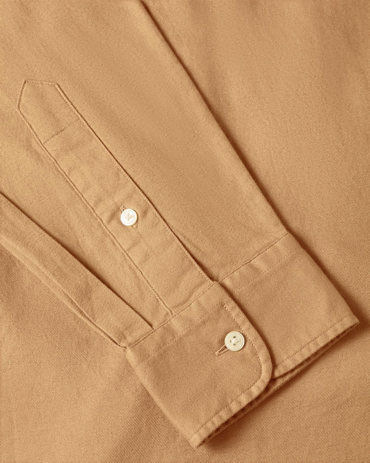 FLEX FLANNEL SOLID RF SHIRT Coastal Taupe