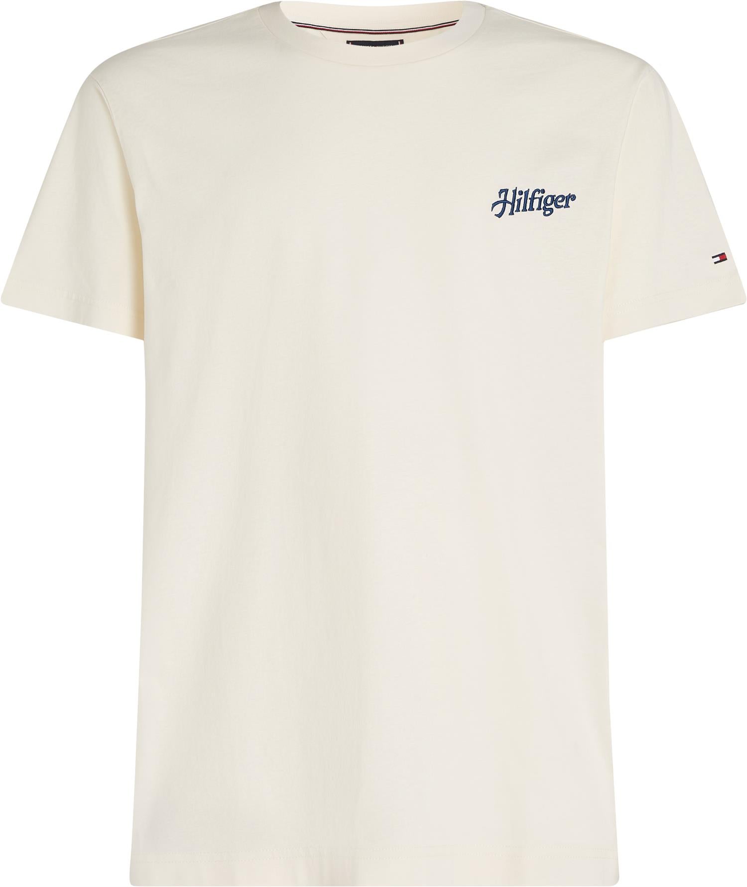 HILFIGER SUMMER PHOTO TEE Ivory Petal