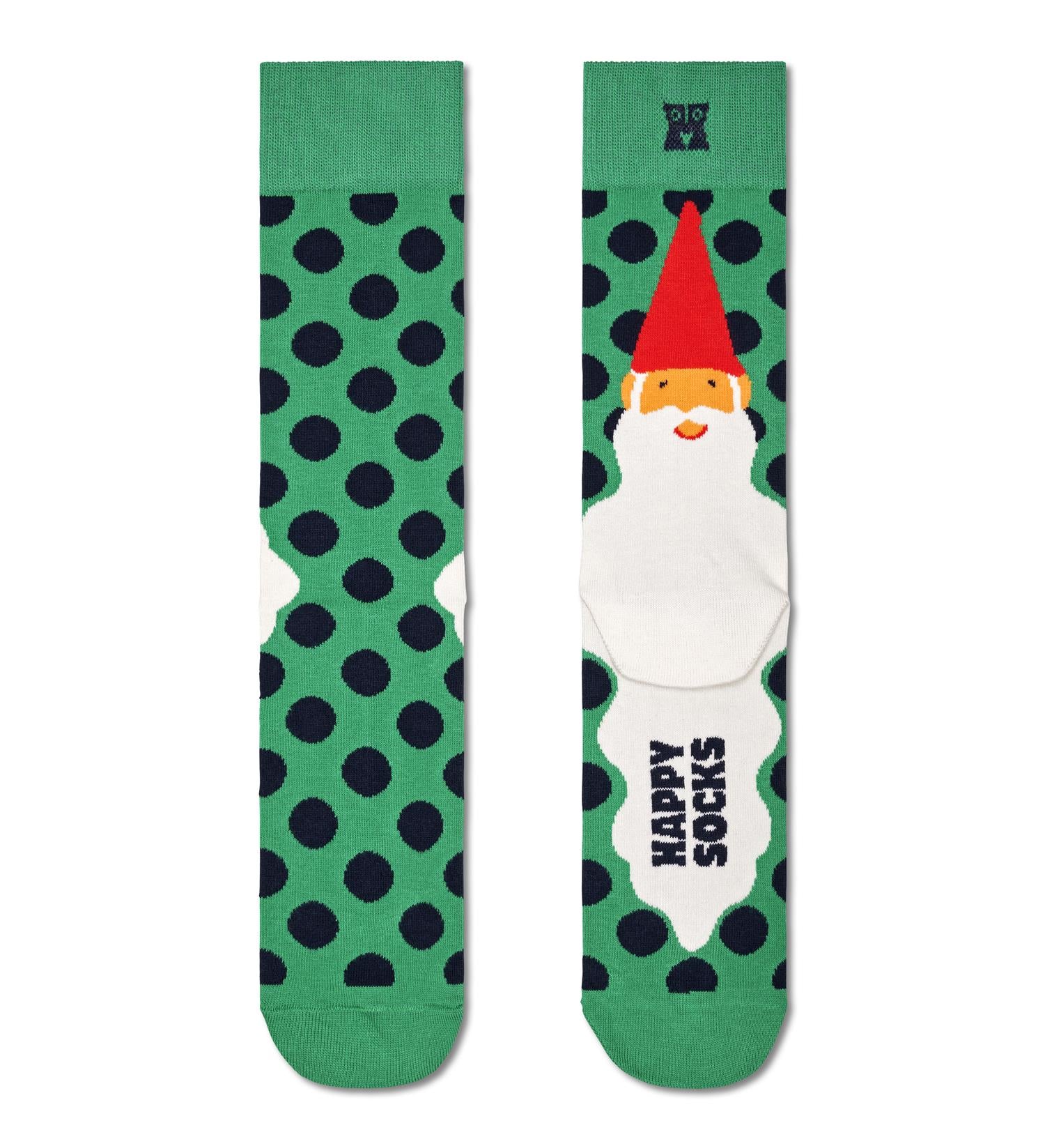 Santa's Beard Sock Green