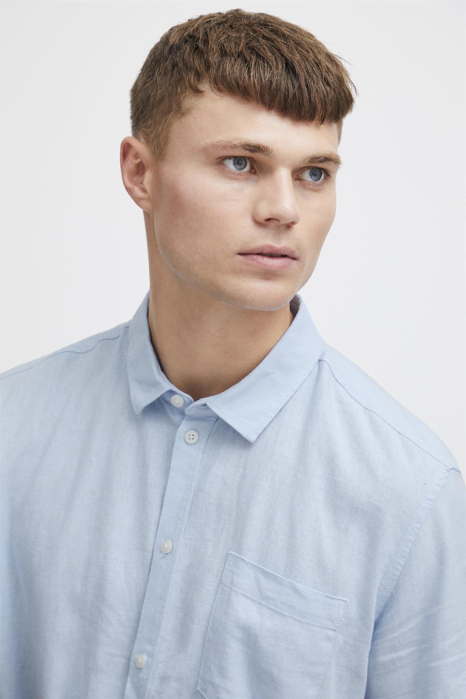 Sdallan Ss Sh Chambray Blue