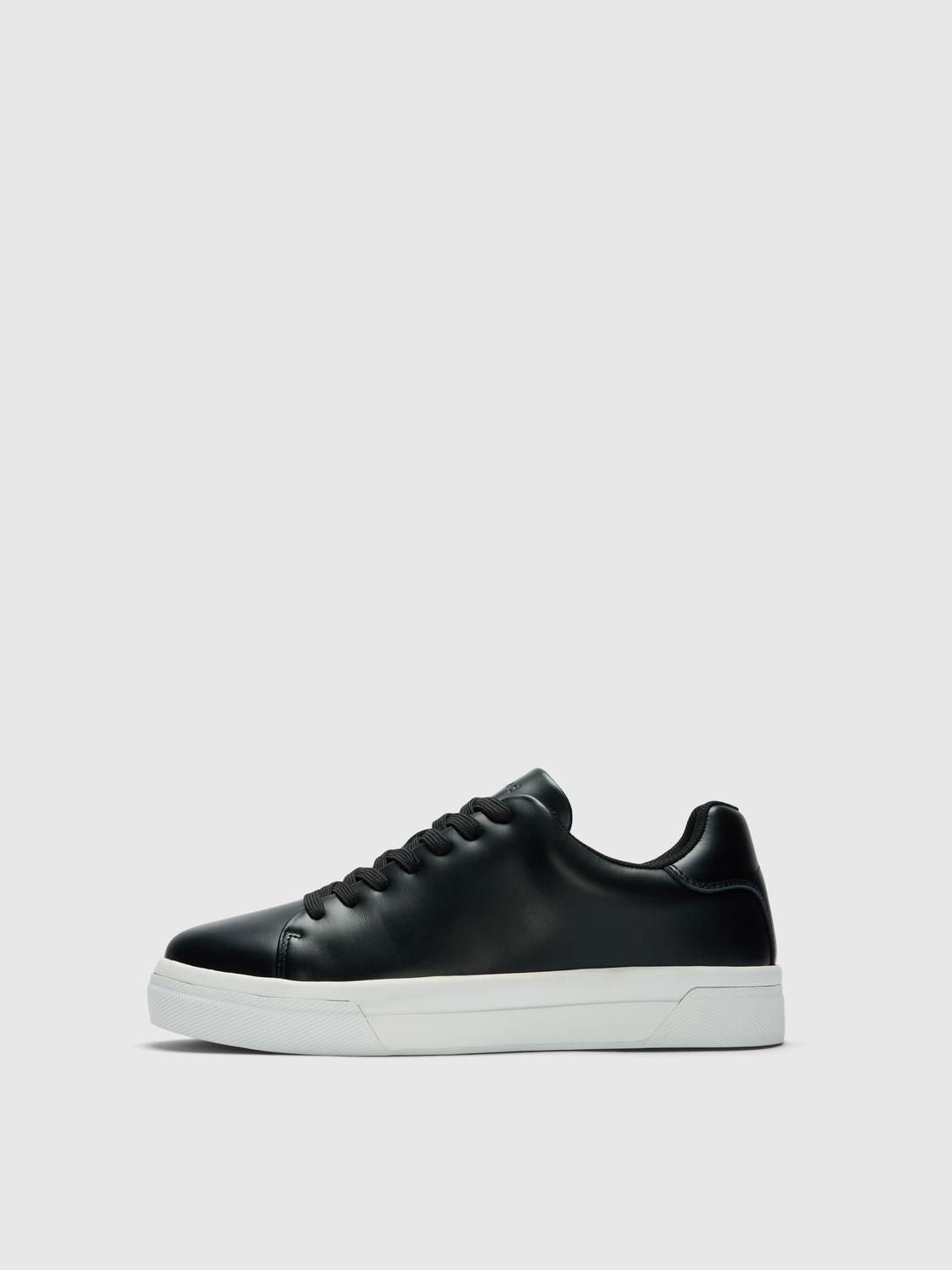 Slmdavid Chunky Leather Sneaker 2.0 Noos Black