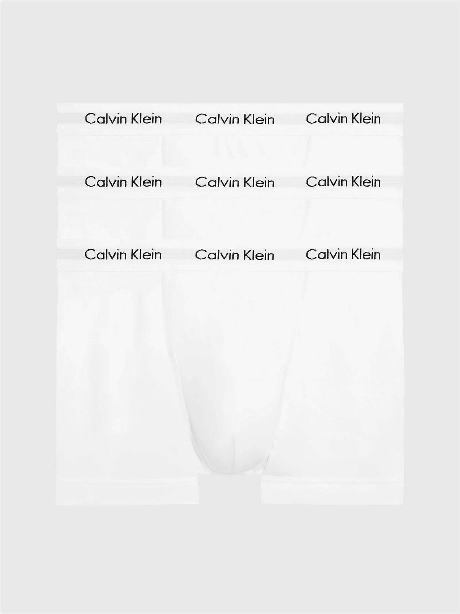 CK Boxer Trunks 3PK White