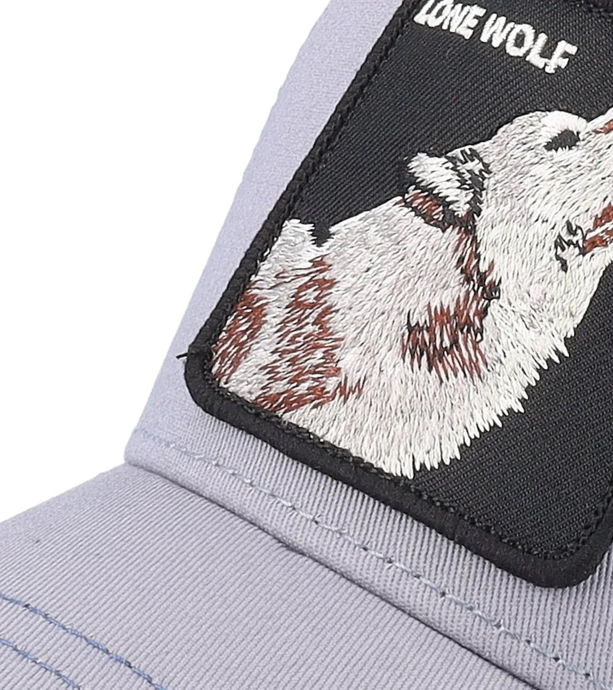 The lone wolf Grey