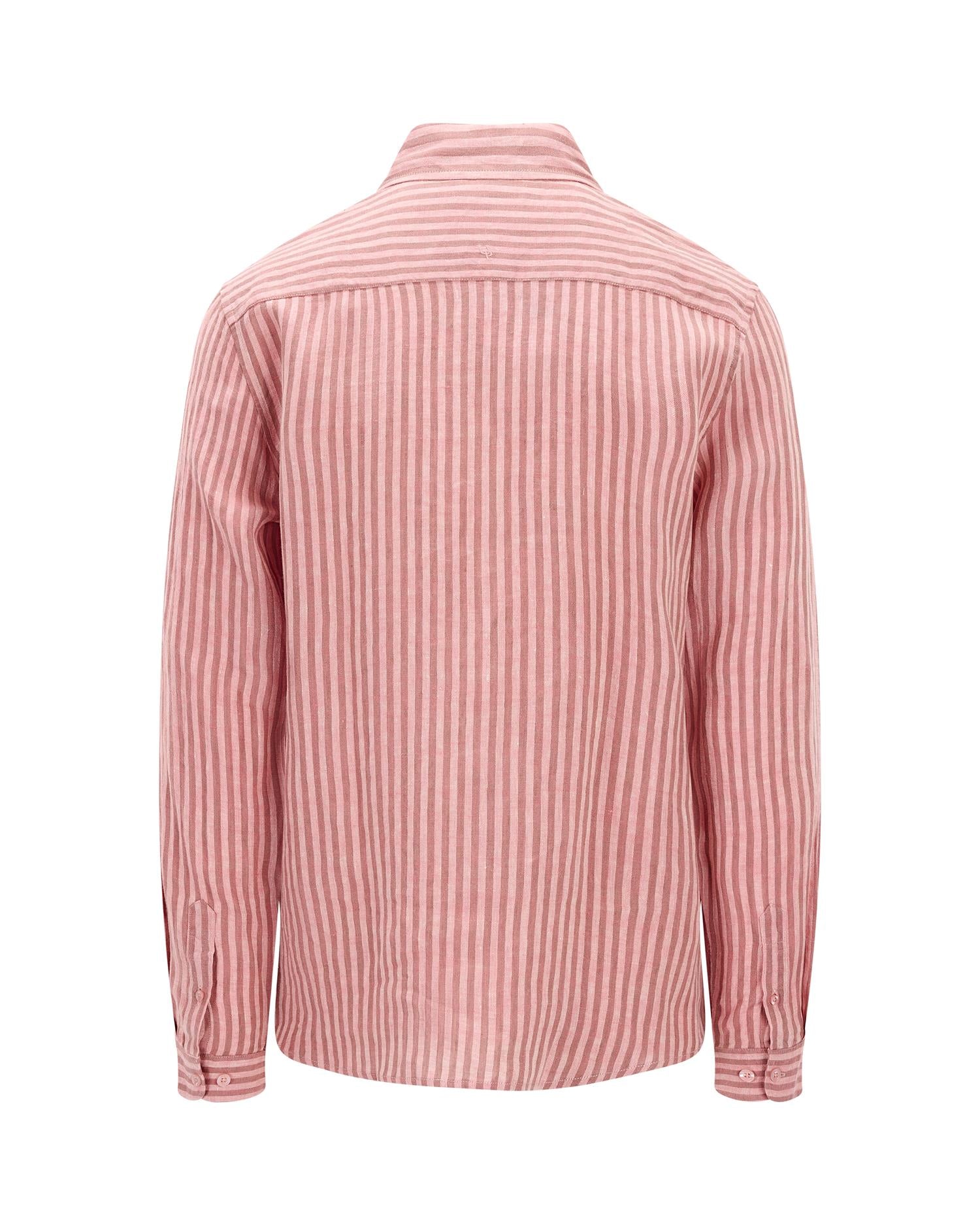 Renato Ls Shirt Washed Red