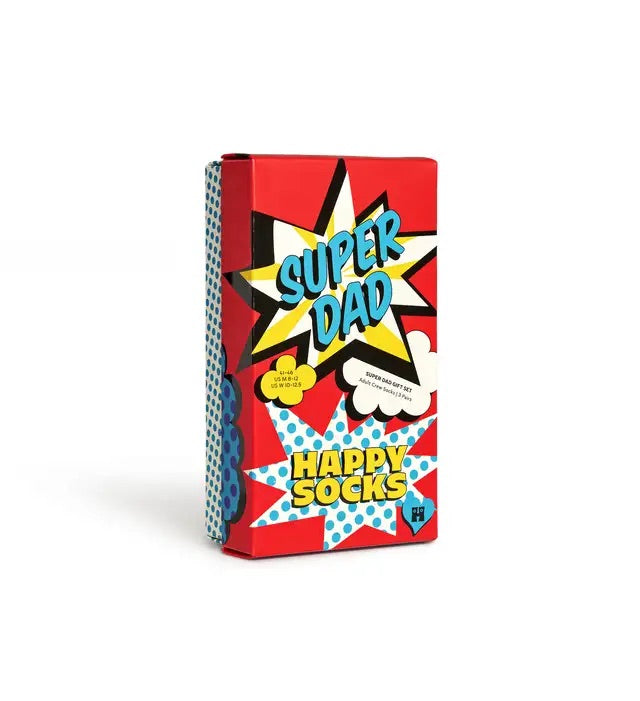 3-Pack Father's Day Socks Gift Set Multicolor