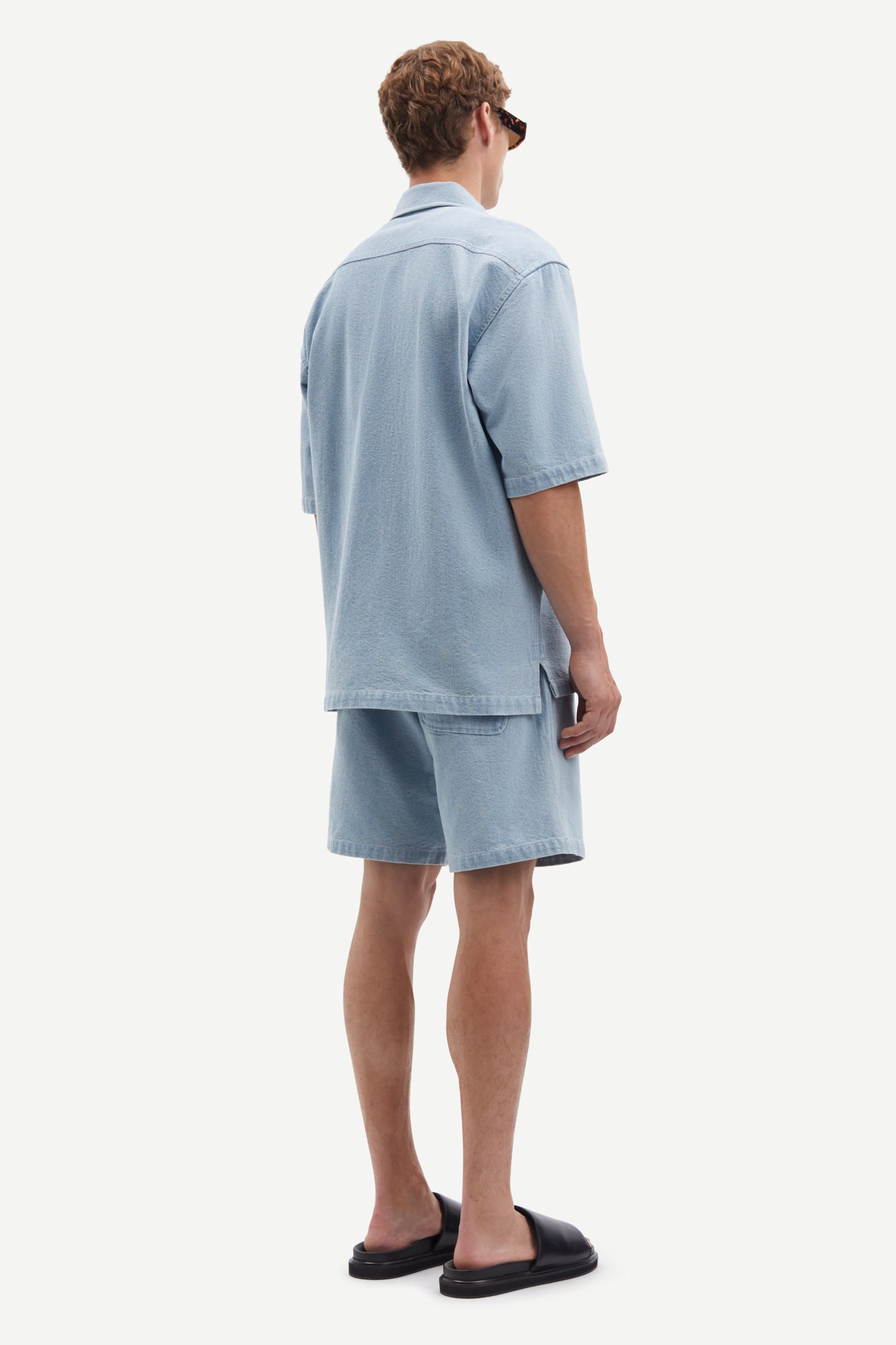 SAAYO X SHIRT 15240 Destructed Denim