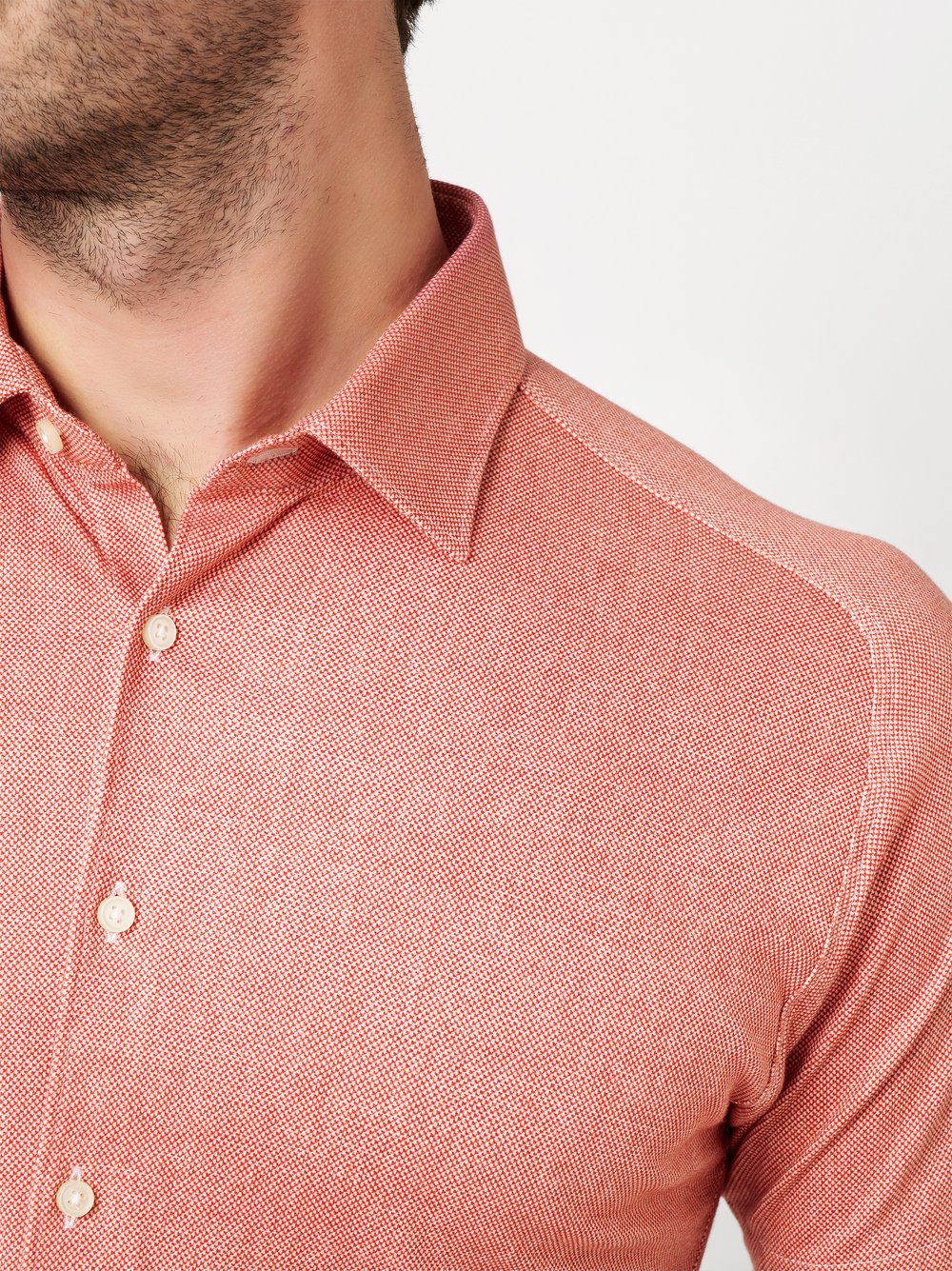 Casual kent 1/2 Apricot Oxford