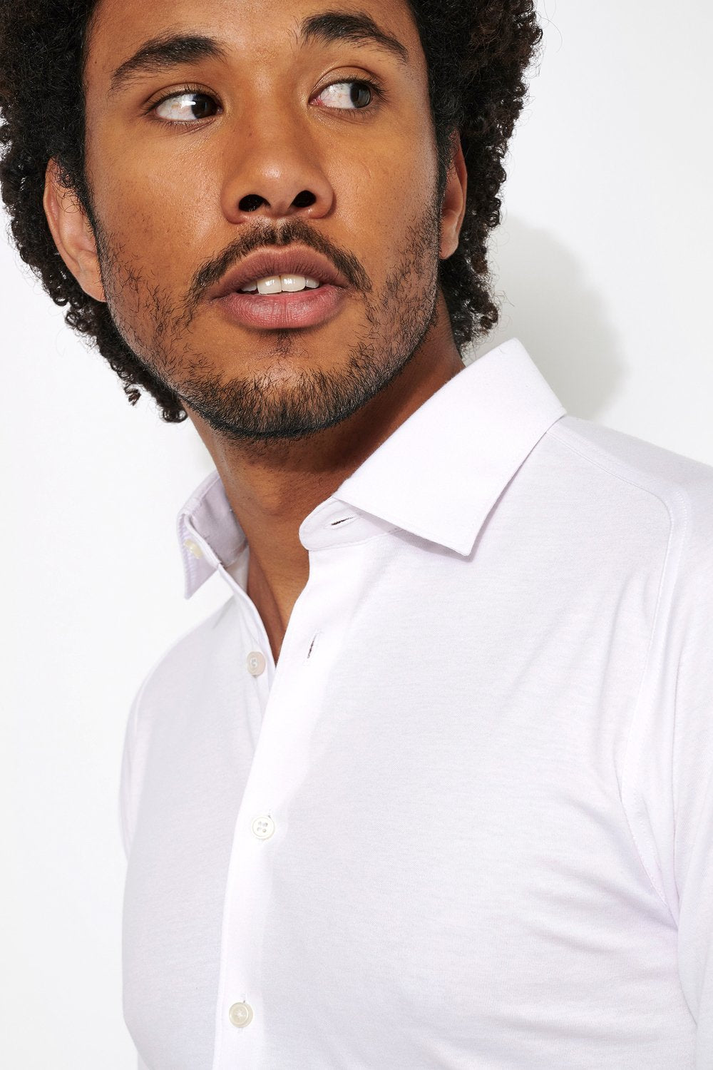 Kent 1/1 Shirt L/S 001 White