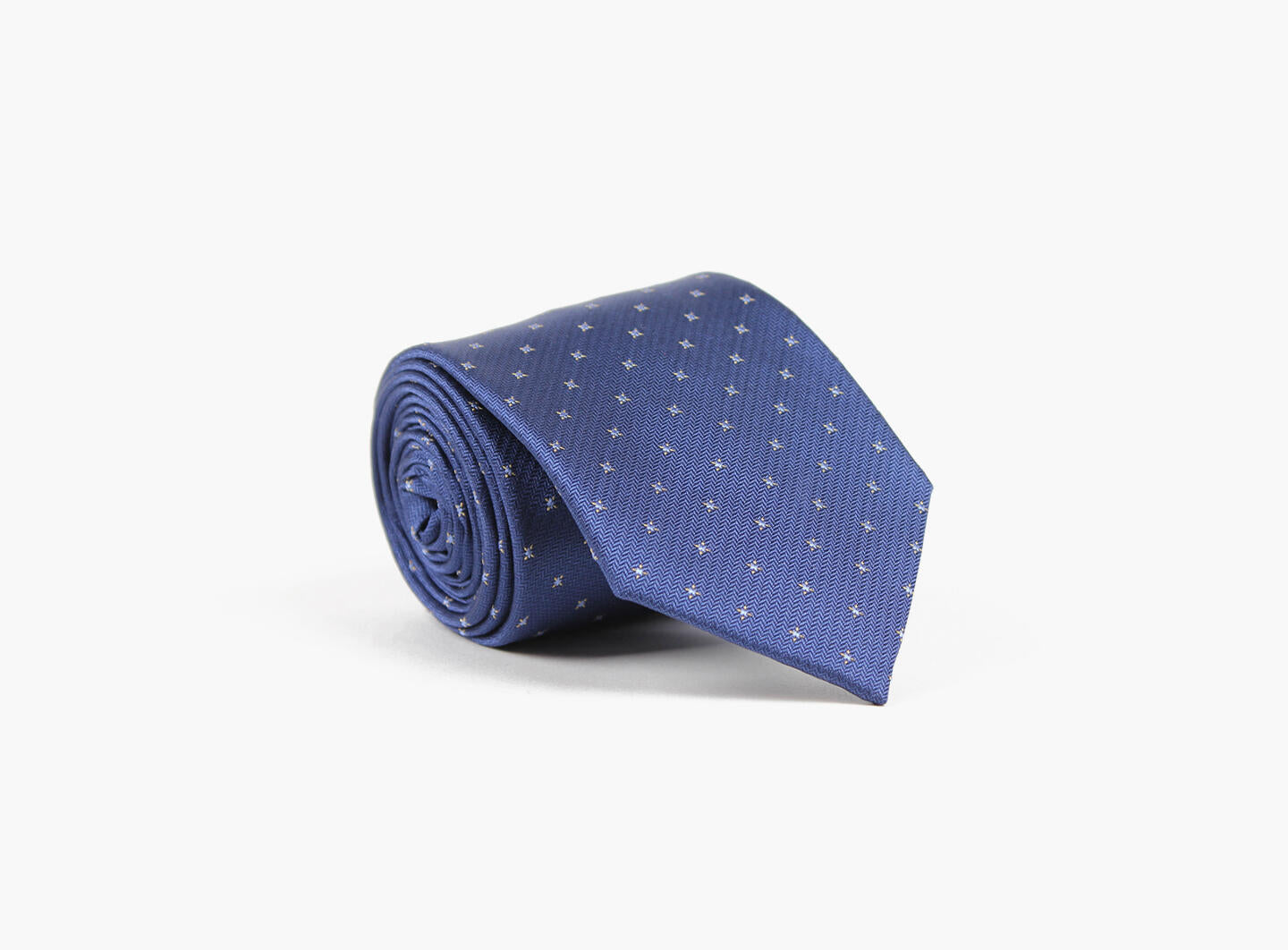 Montecristo Woven tie 7,6 cm Marine Blue