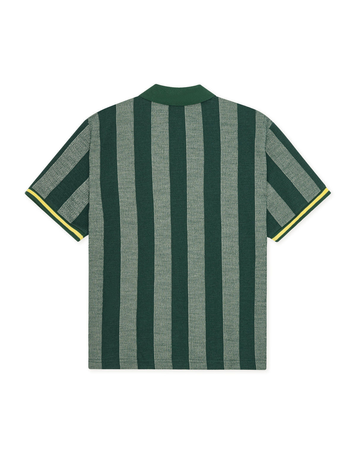 Stripe Jacquard Football Jersey Pine Green