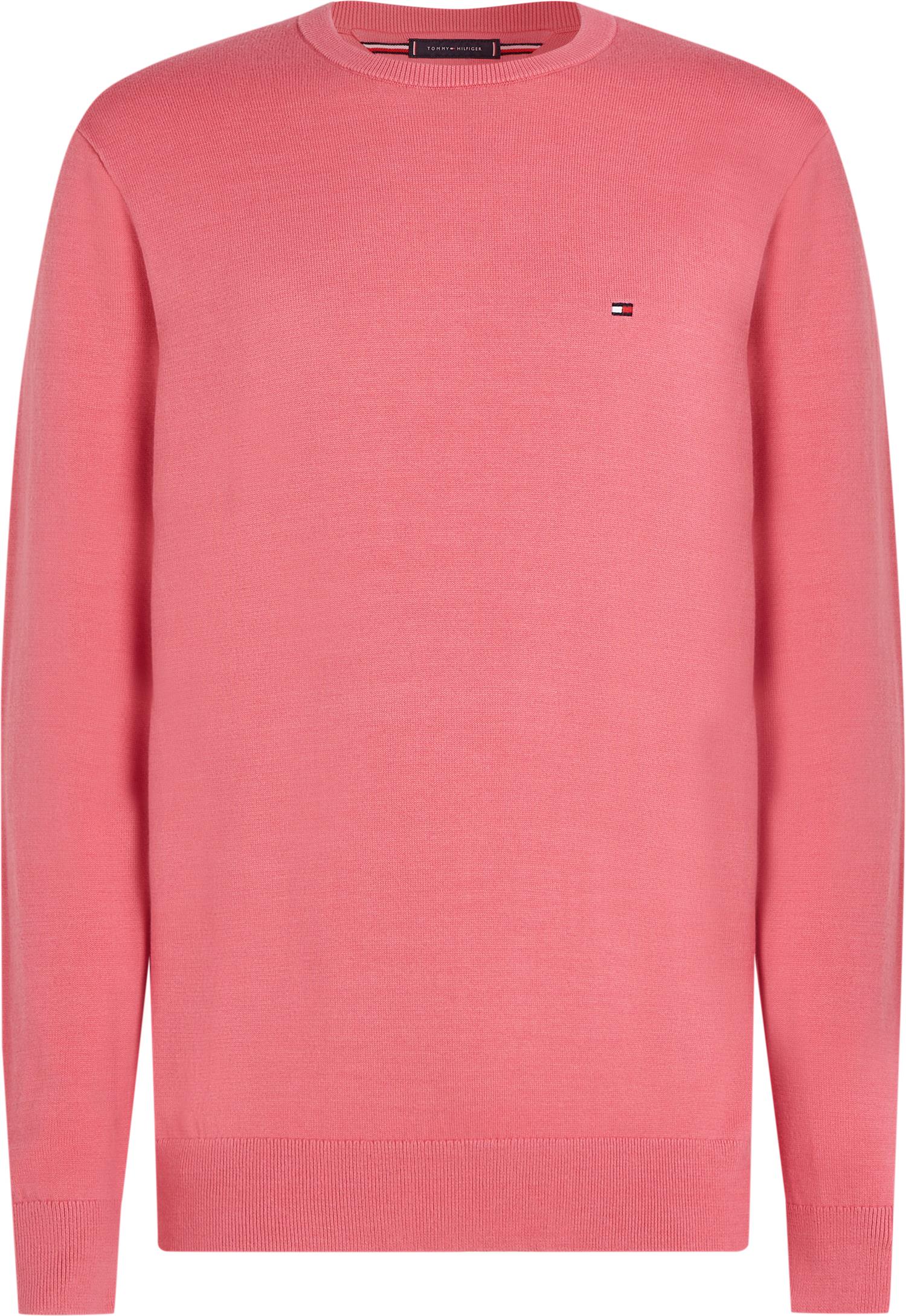 ESSENTIAL SSNL COTTON CREW NECK Vintage Rosy