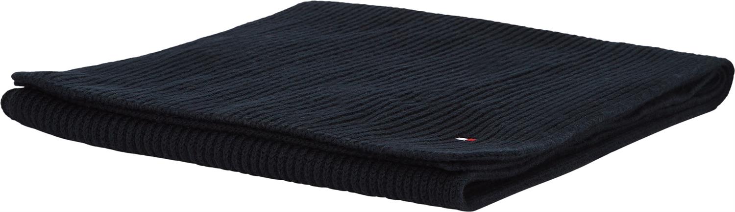 Th Flag Pima Cotton Cash Scarf Space Blue