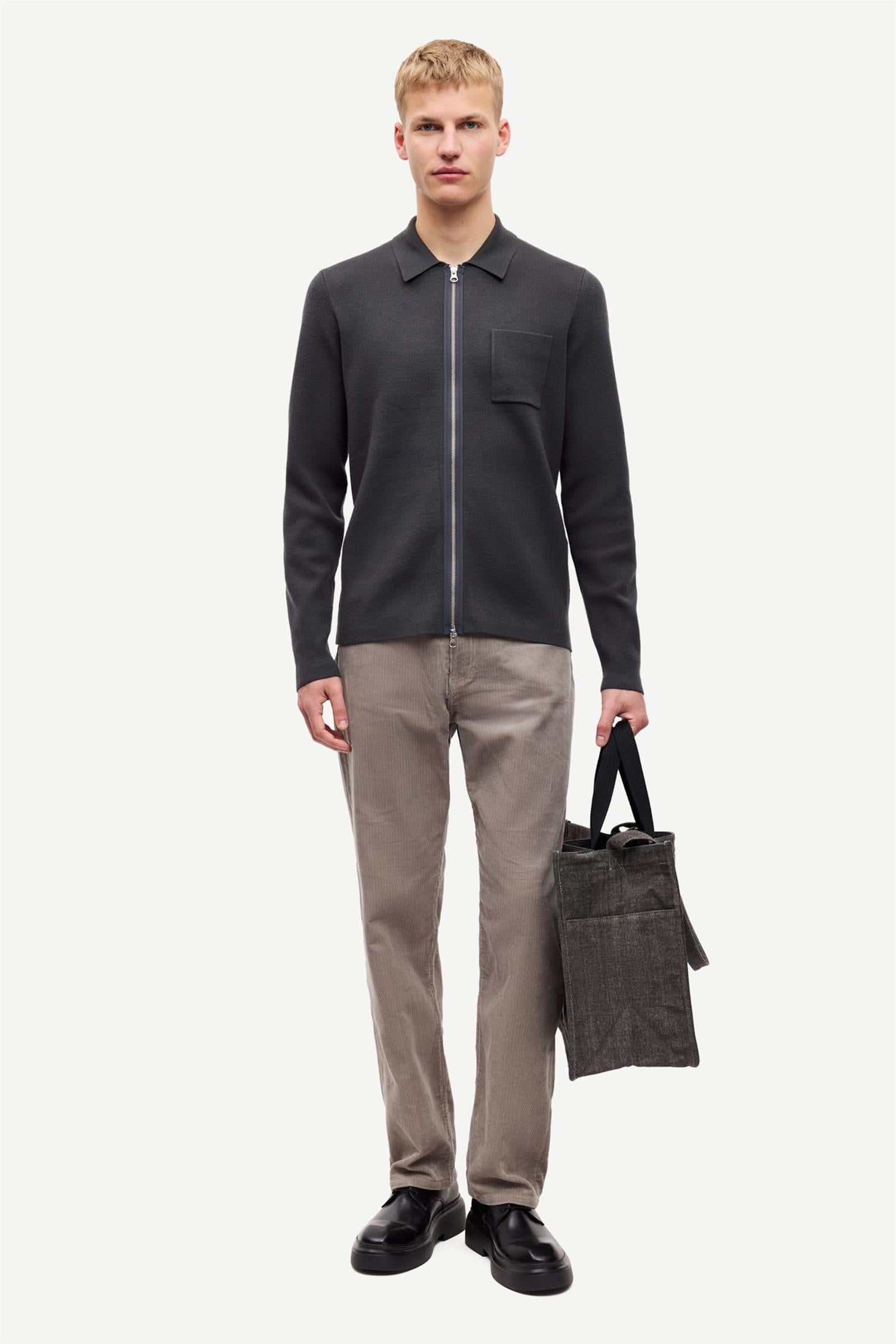 Guna X Zip 10490 Black Oyster