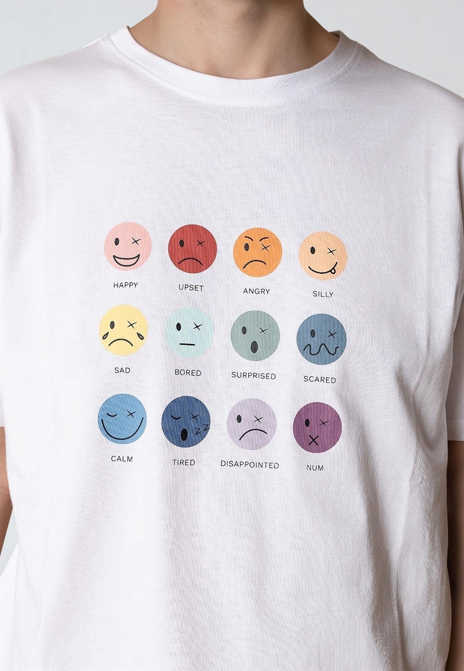 Emoji T-shirt White