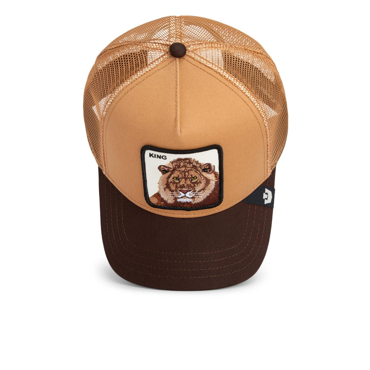 The King Lion Trucker Camel Brown