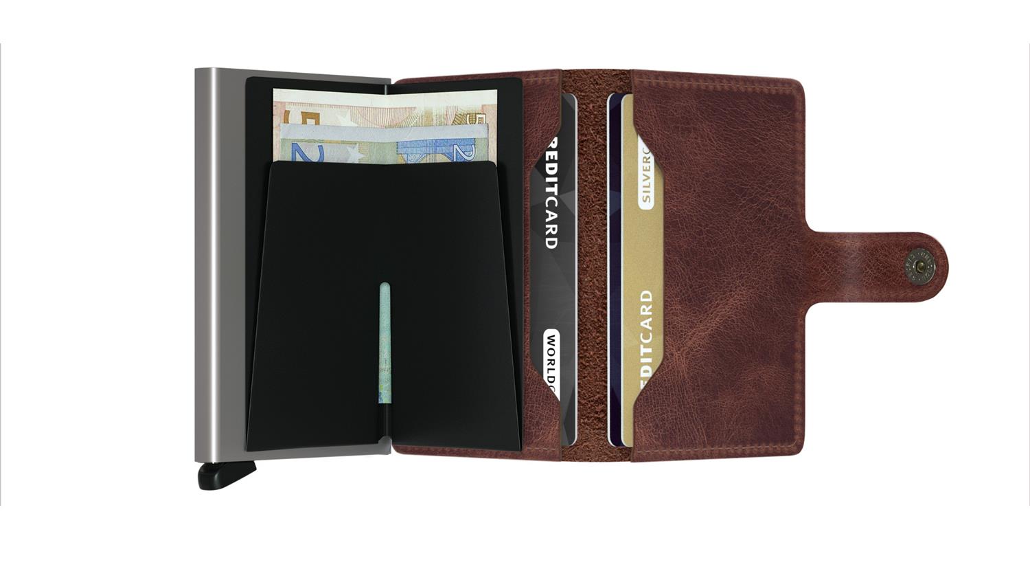 Miniewallet Vintage Brown