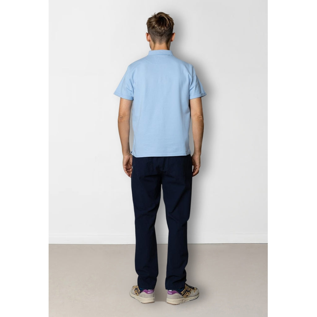 Silkeborg Stretch Polo Light Blue