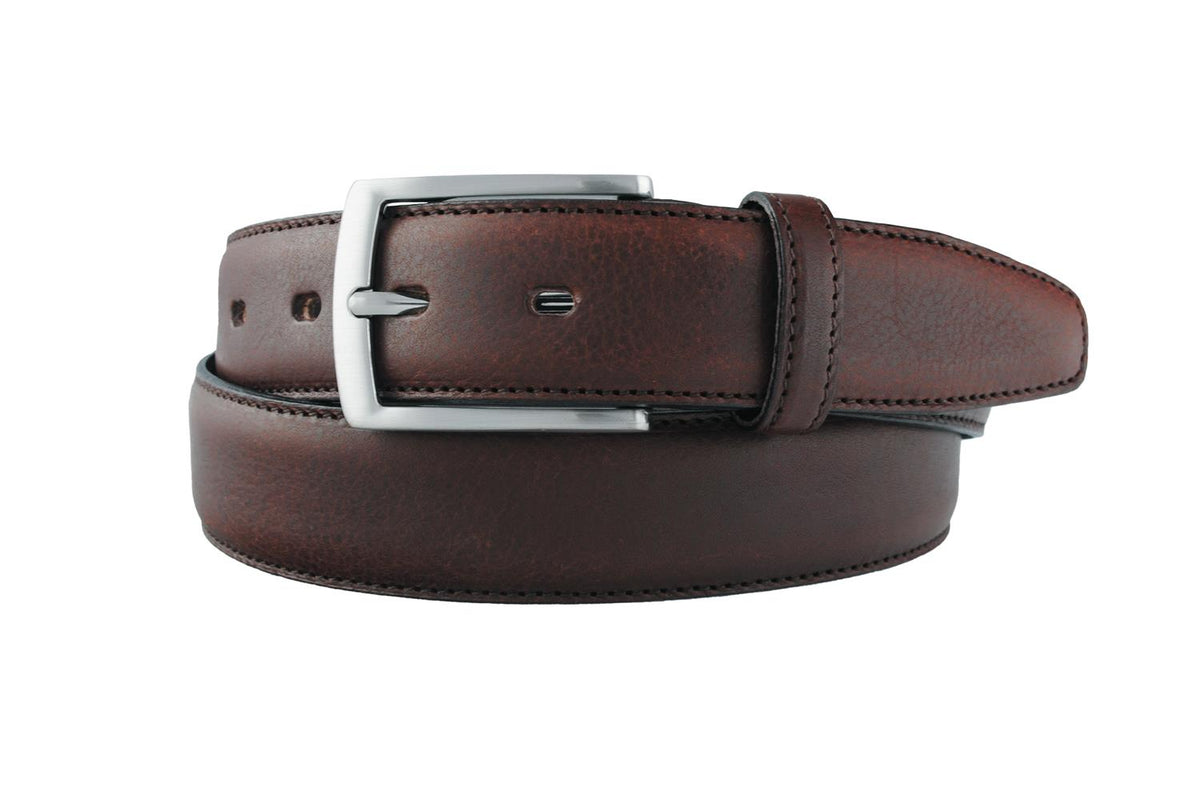Leather belt Brown
