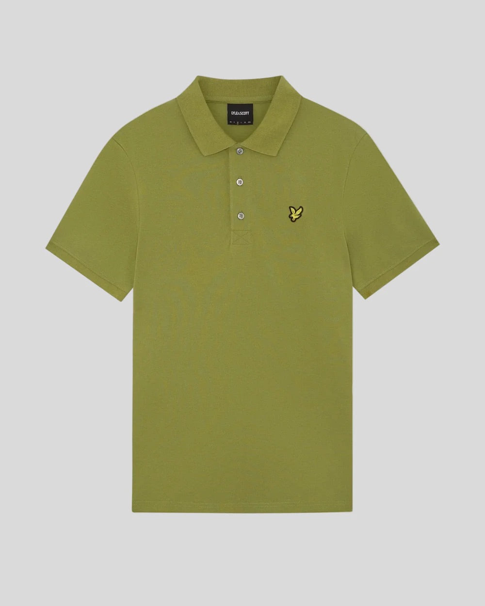 Plain Polo Shirt Shrub Green