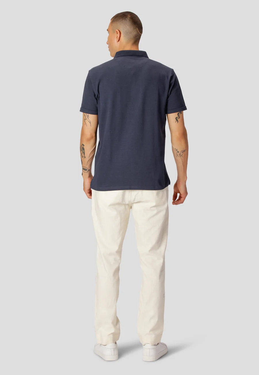 Silkeborg Stretch polo Navy