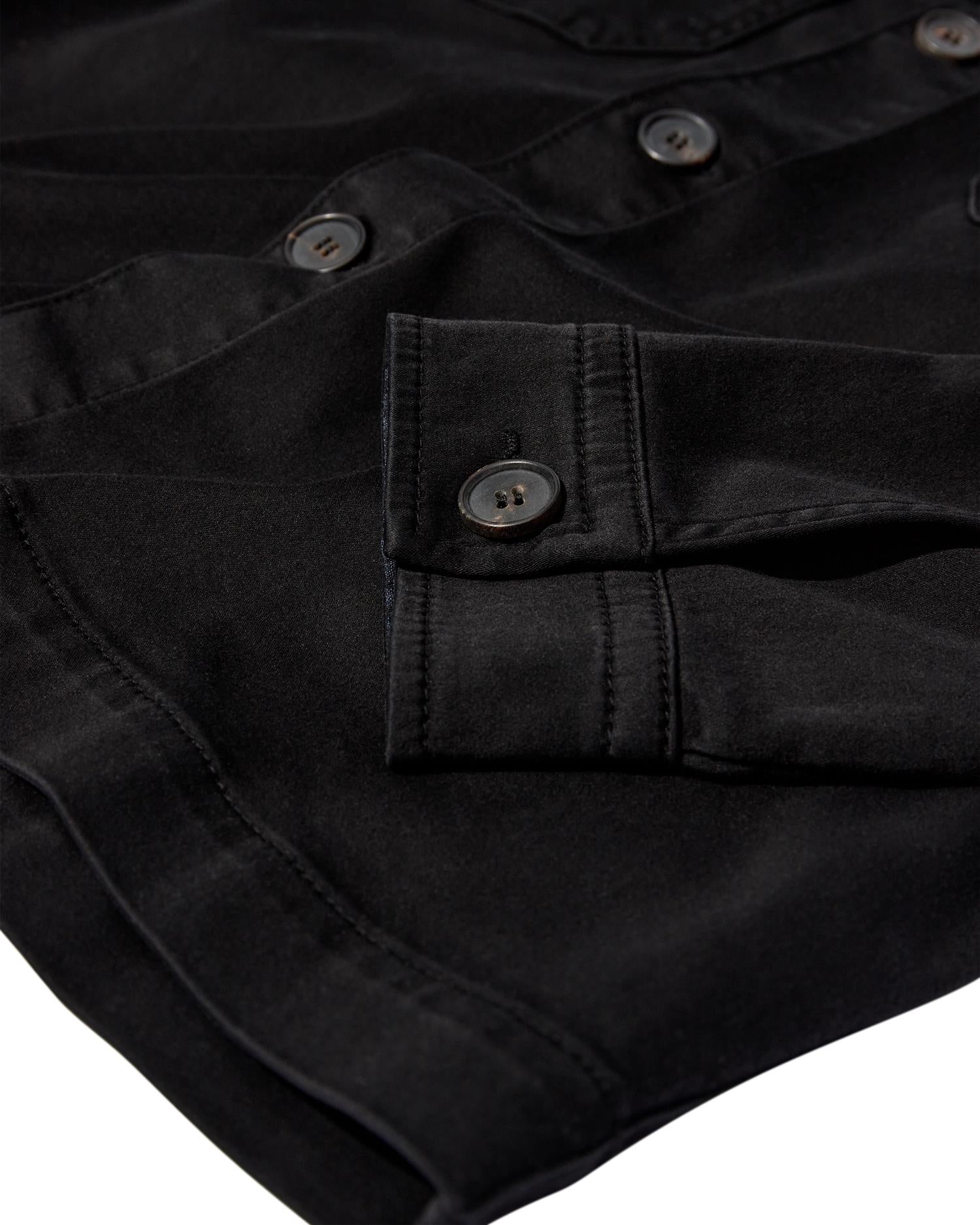 MMGMatteo Soft Overshirt Black