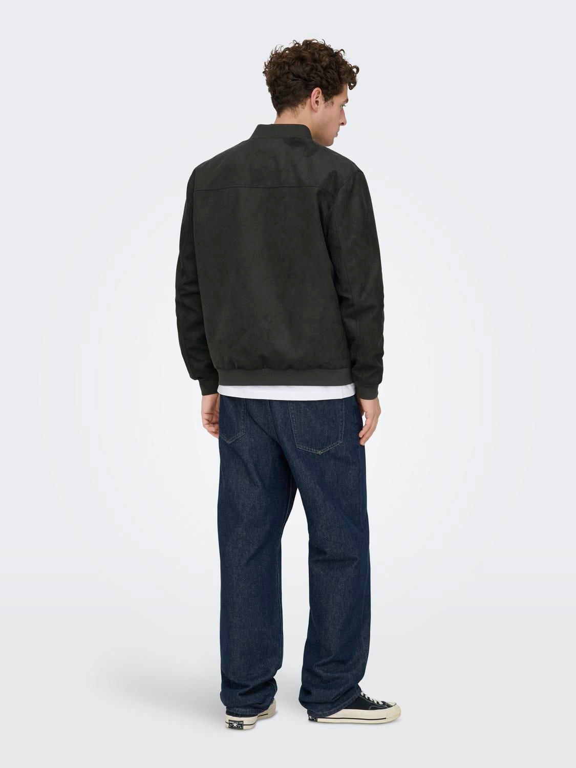 Onslucas Fake Suede Bomber Otw Noos Phantom