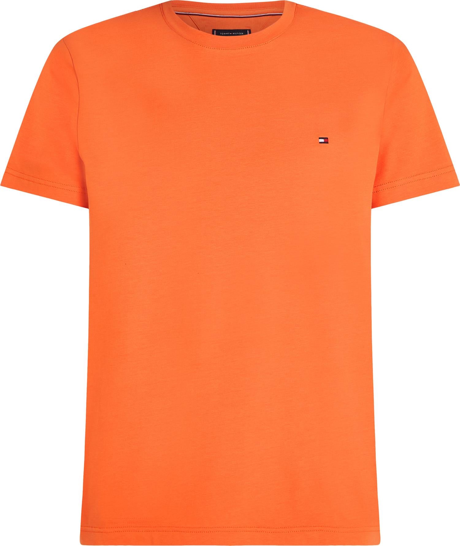 Stretch Slim Fit Tee Brilliant Orange