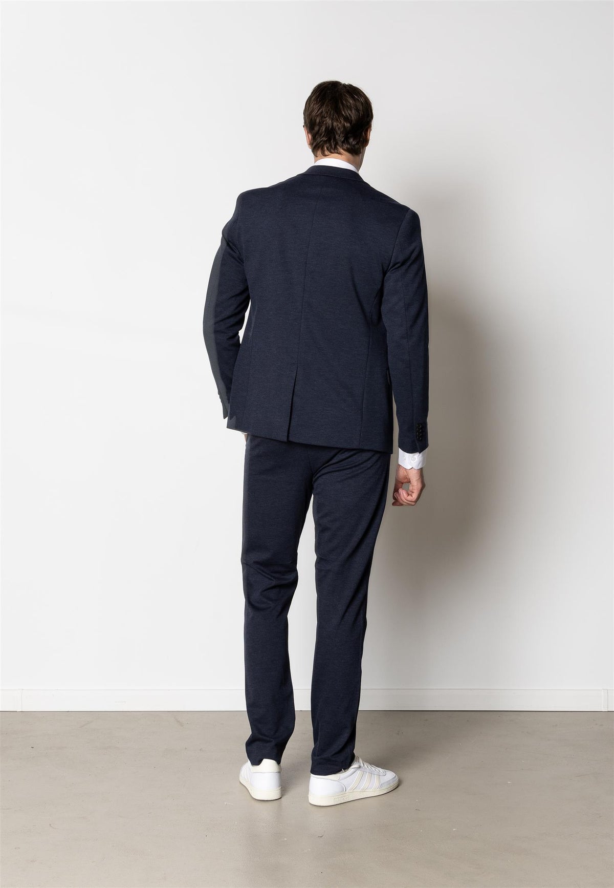 Brendon Jersey Blazer Navy