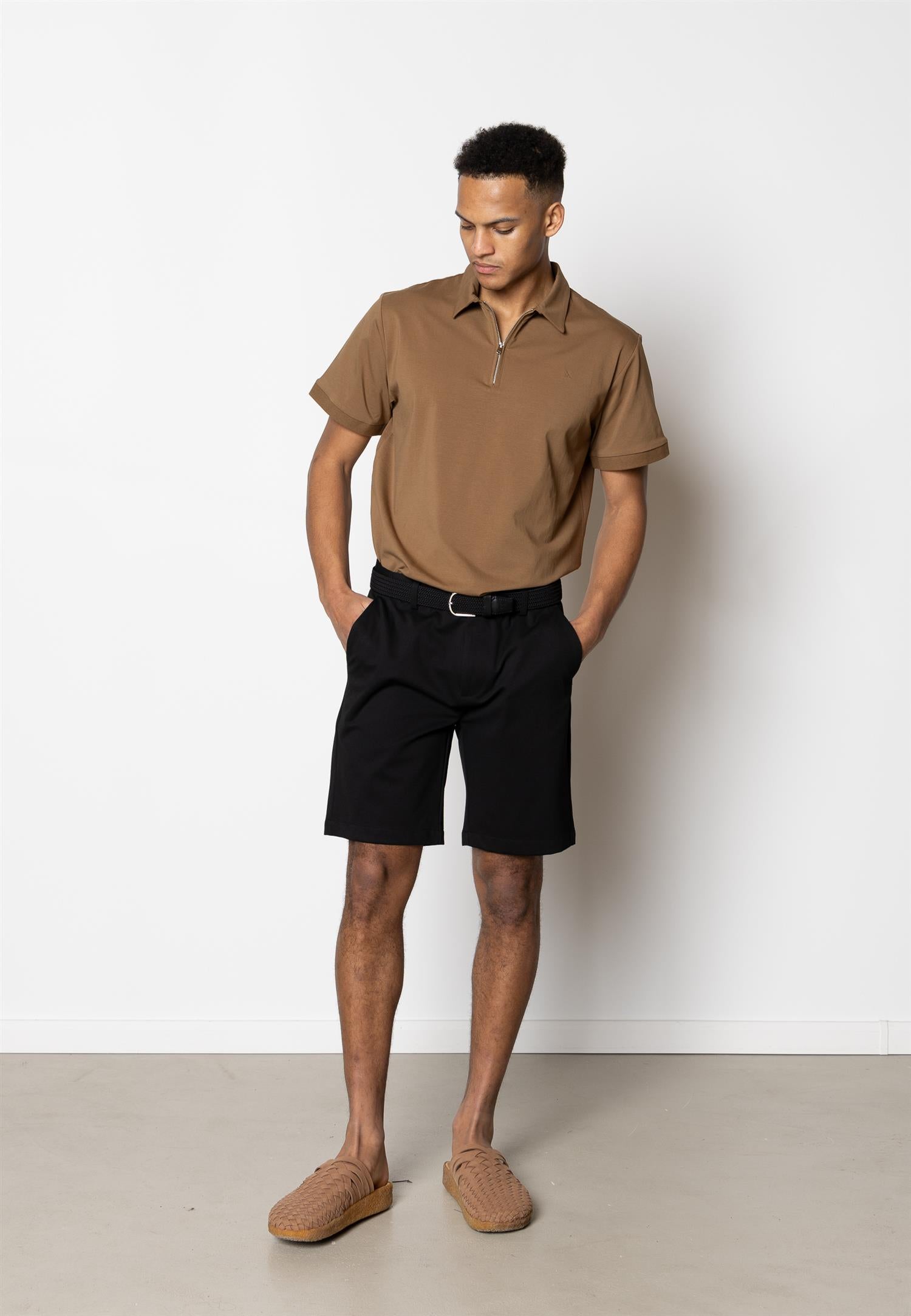 Milano Brendon Jersey Shorts Black