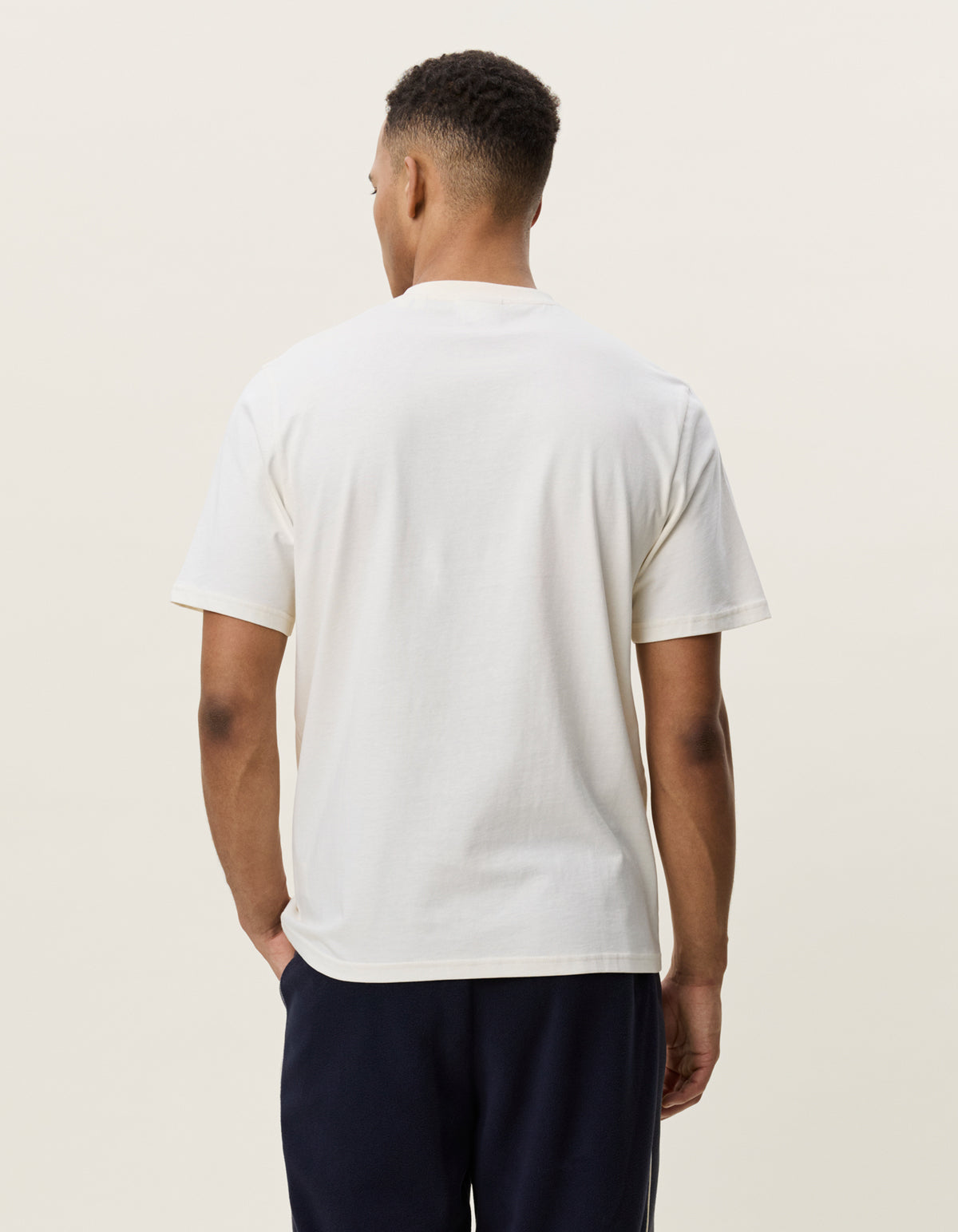 Signature Print T-Shirt Ivory