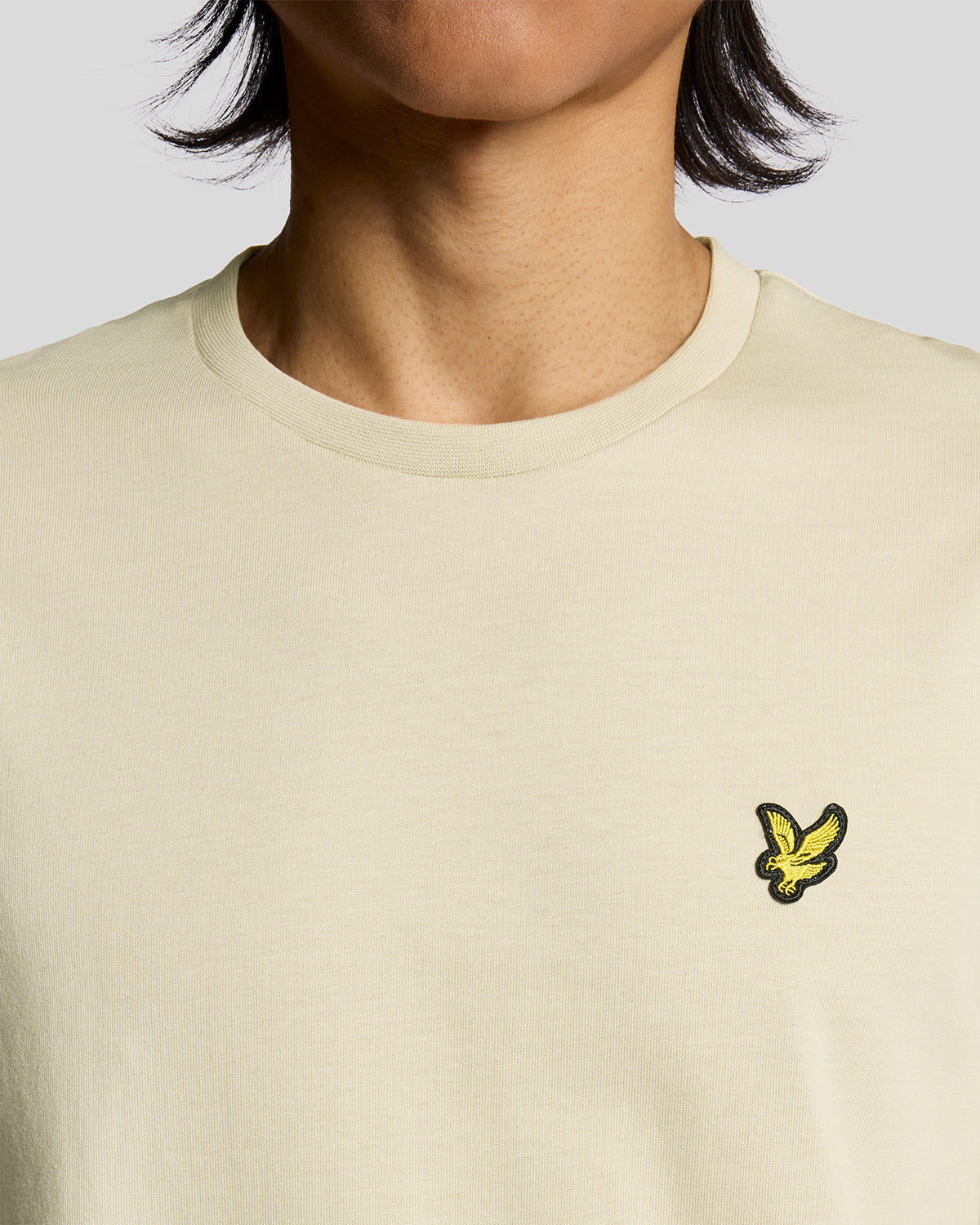Plain T-Shirt Grey Taupe