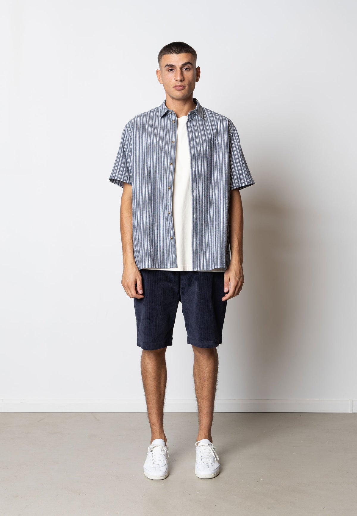 Fox Corduroy Shorts Navy