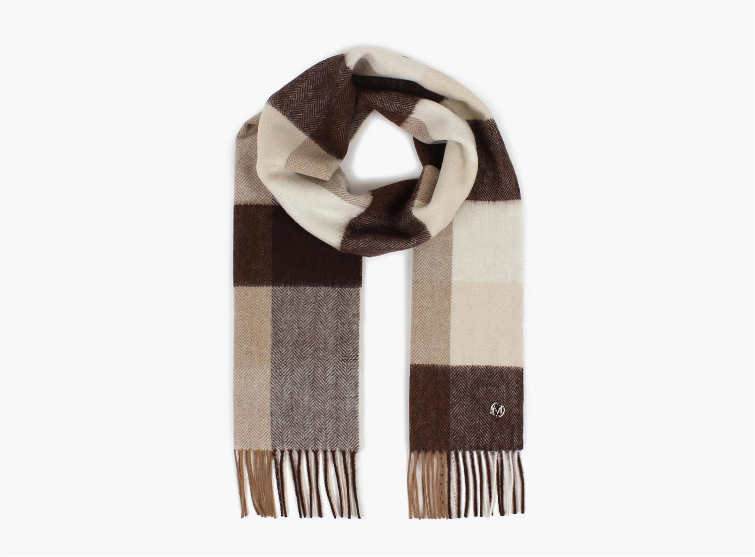 Montecristo 100% wool scarf Beige