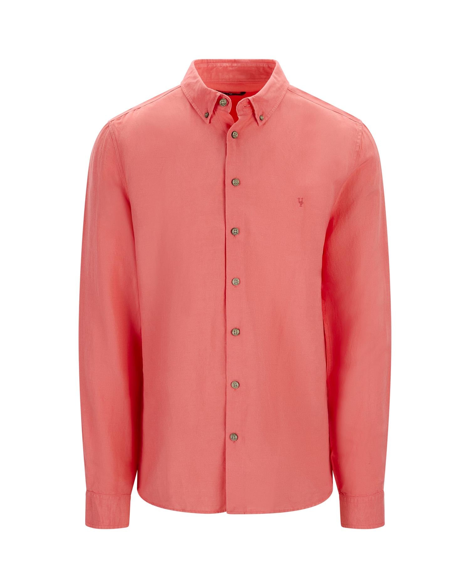 Stephan Ls Shirt Washed Red