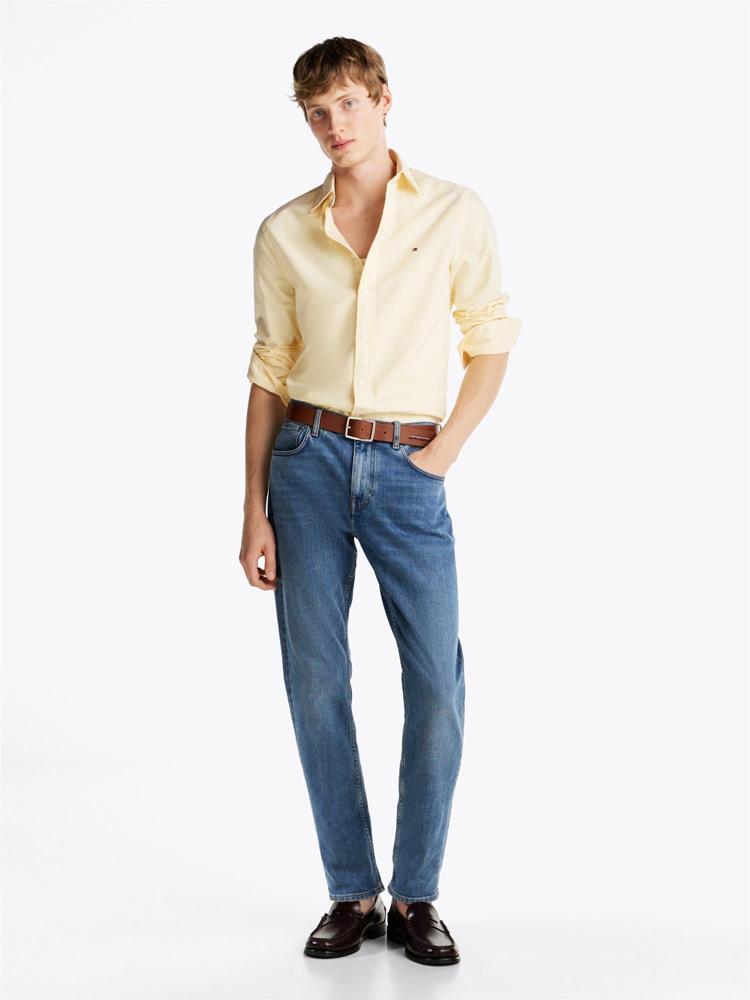 Solid Heritage Oxford Rf Shirt Citronella
