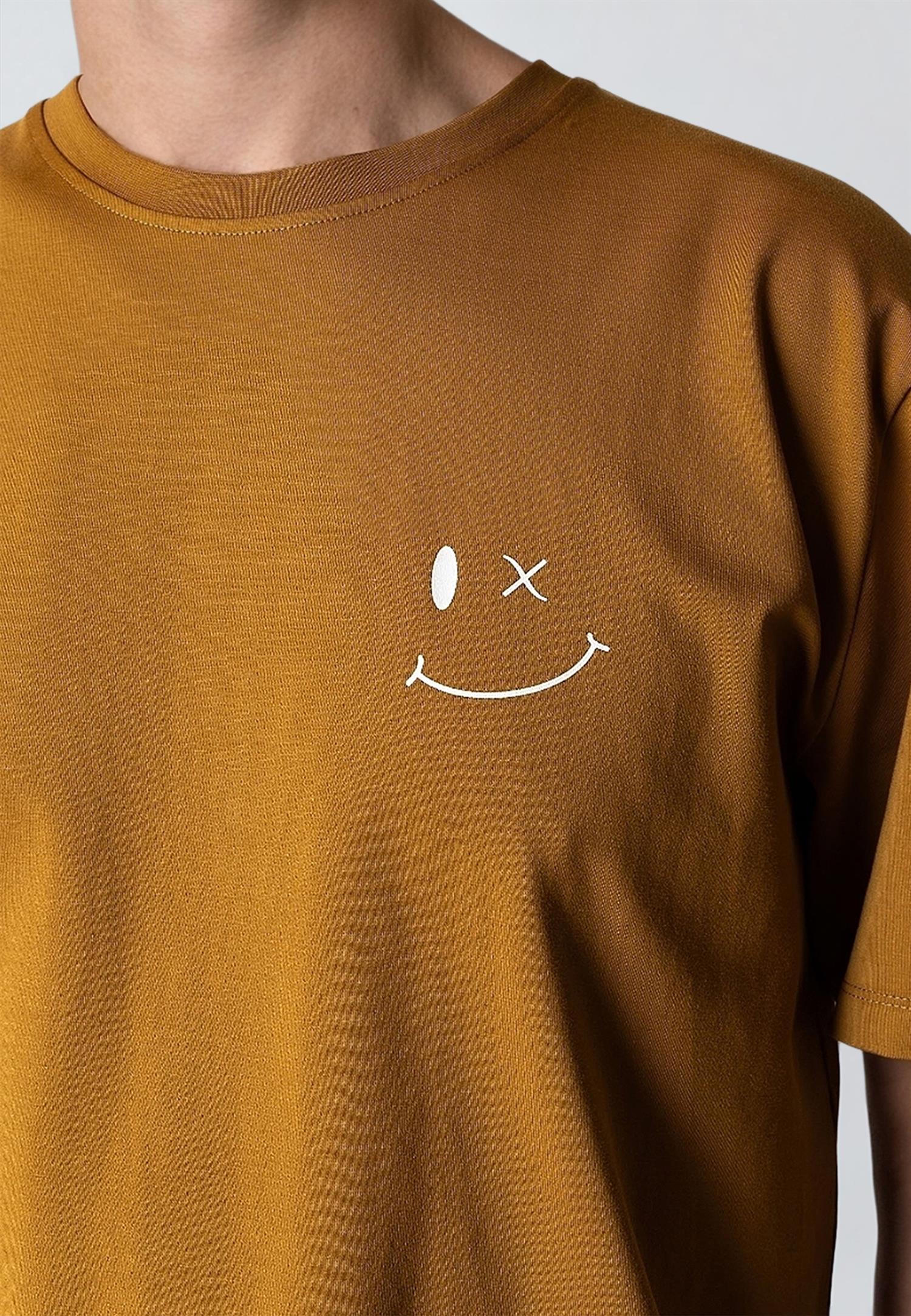 Patrick Organic Tee Golden Brown