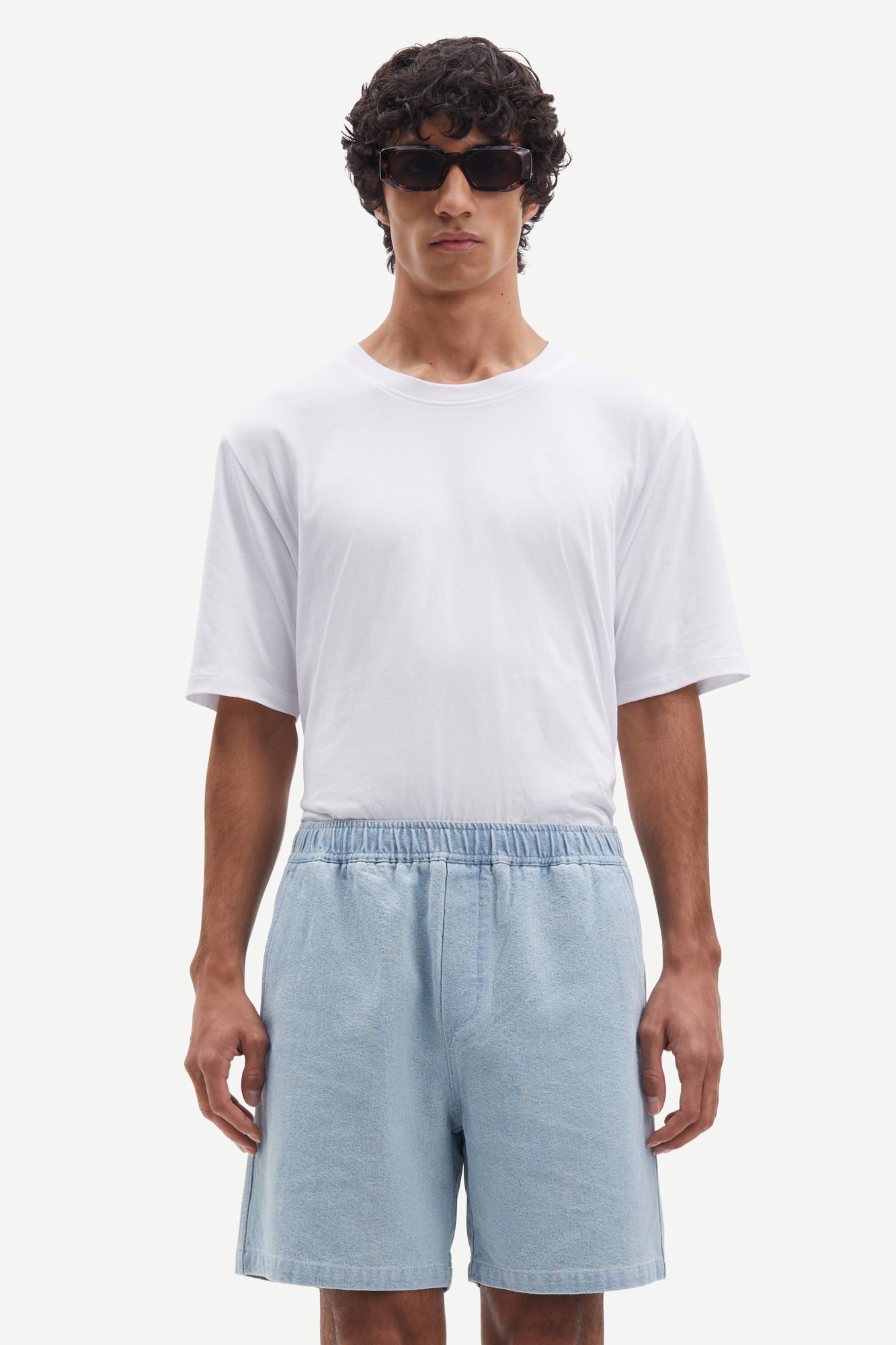 SAJABARI SHORTS 15240 Destructed Denim