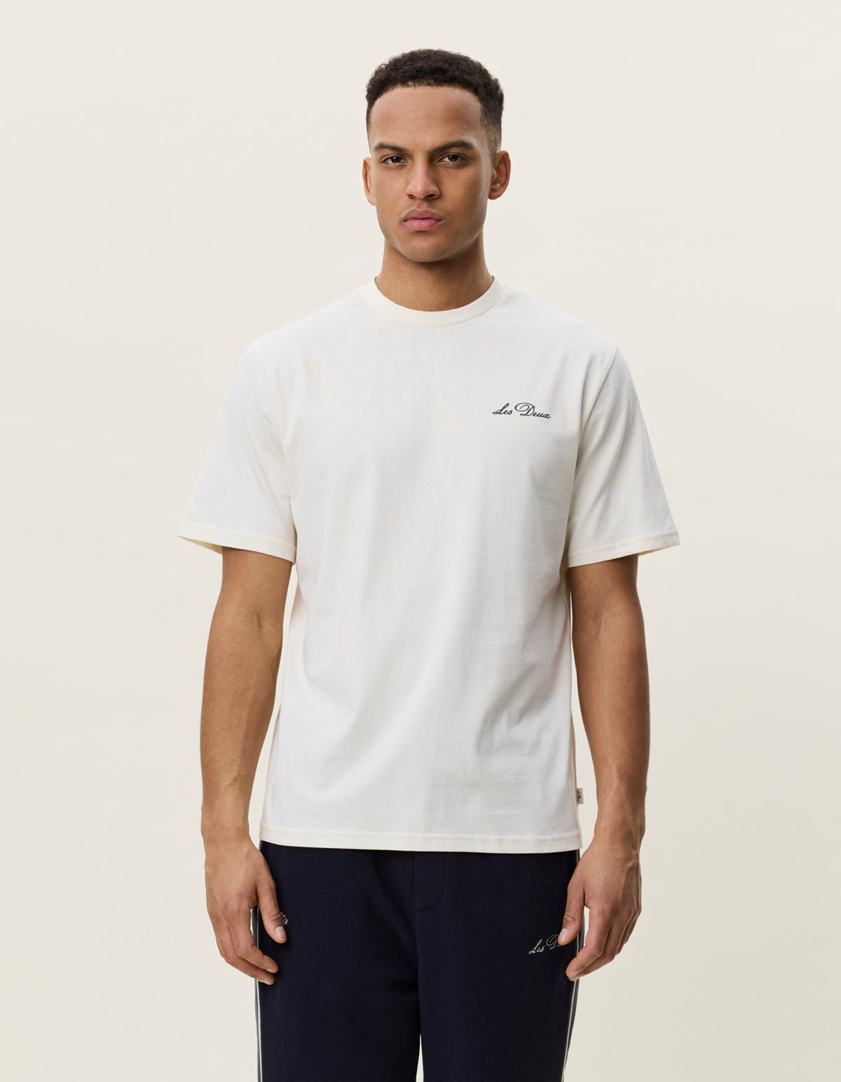 Signature Print T-Shirt Ivory