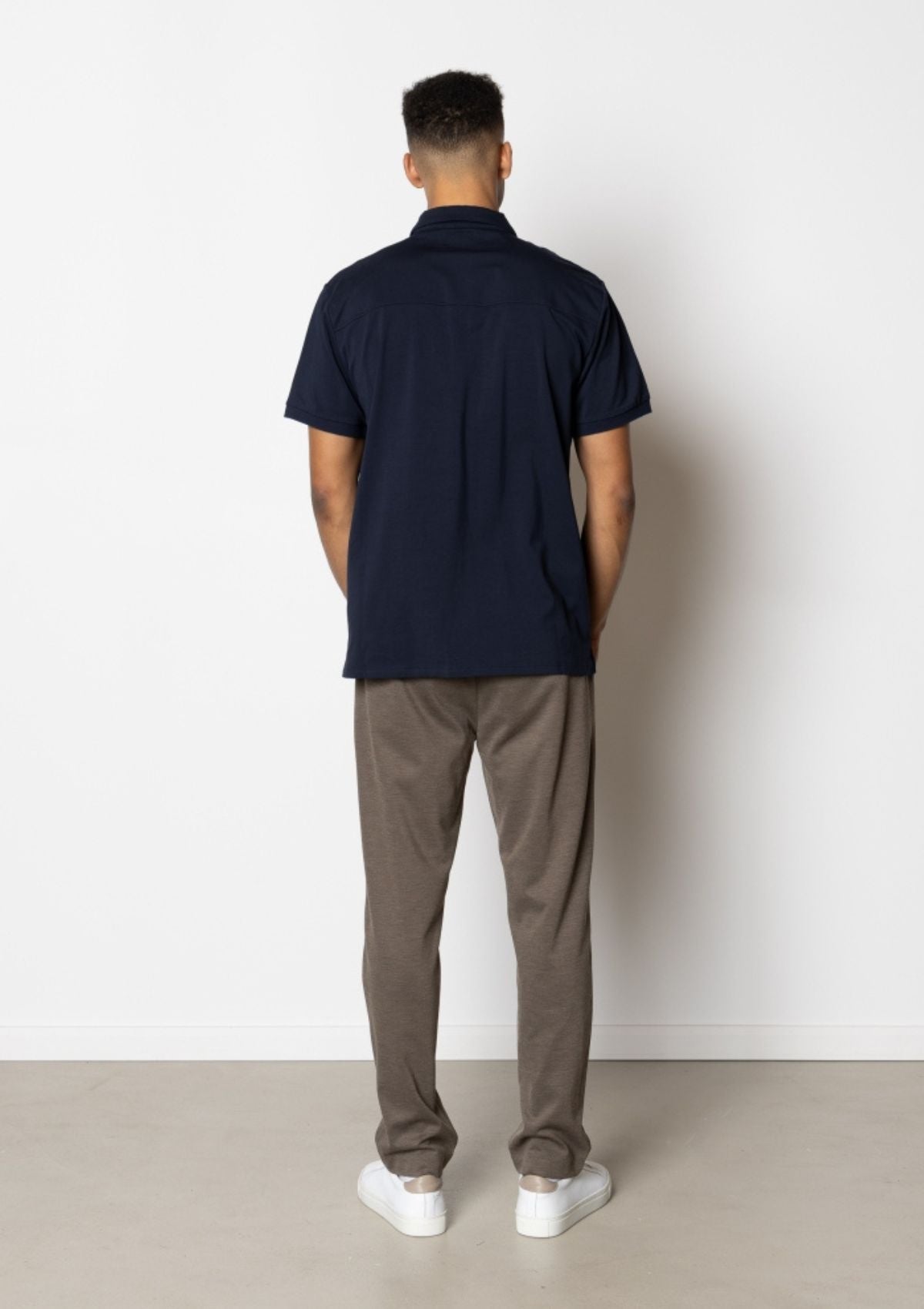 Copenhagen Brendon Jersey Pants Dark Khaki Mela