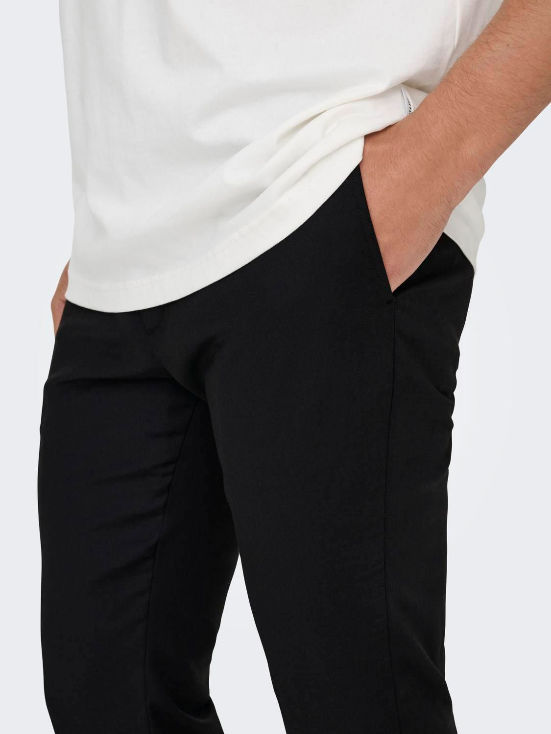 Onskyle Sup Slim 550 Pants Frml Noos Black