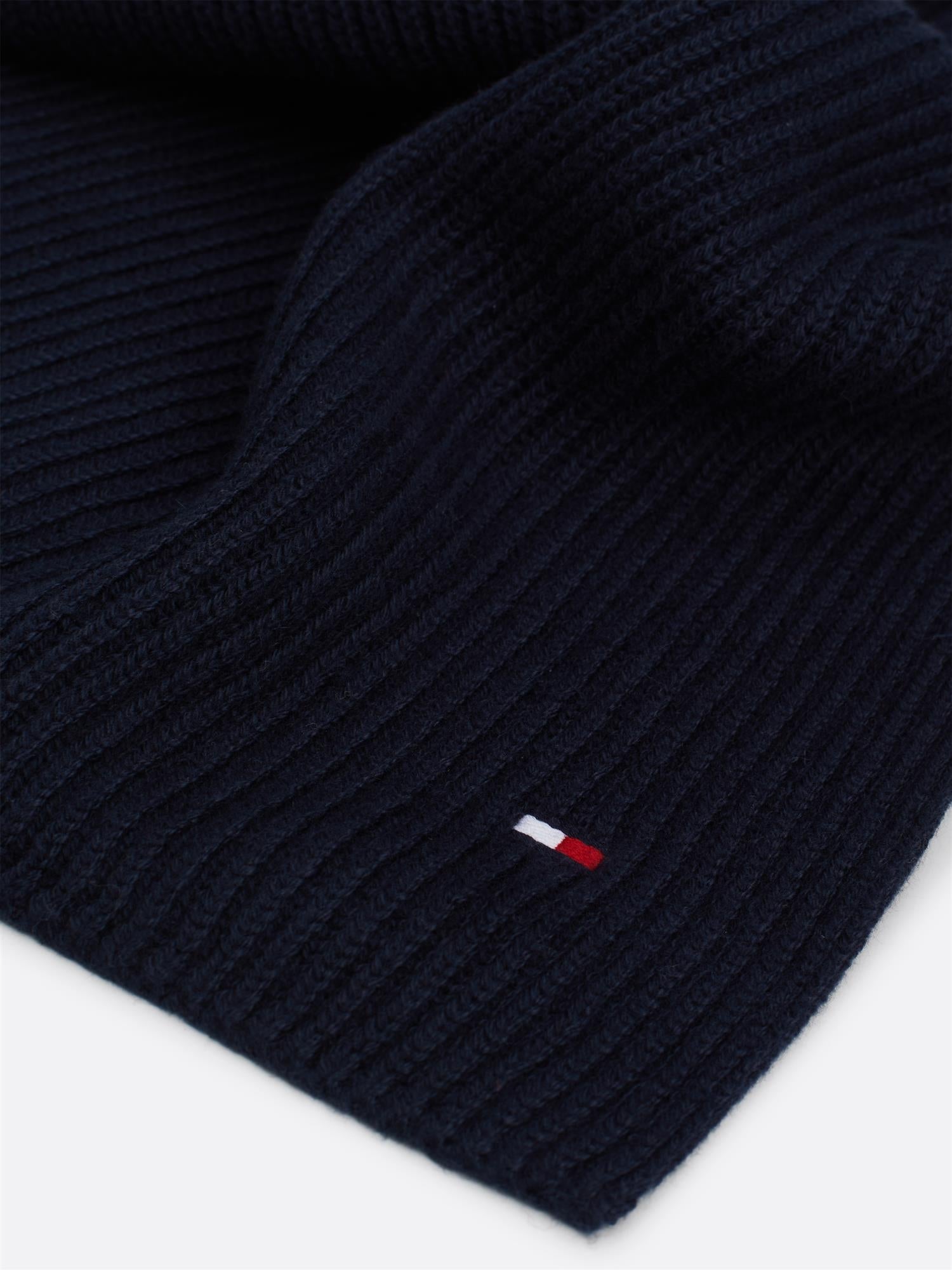 Th Flag Pima Cotton Cash Scarf Space Blue