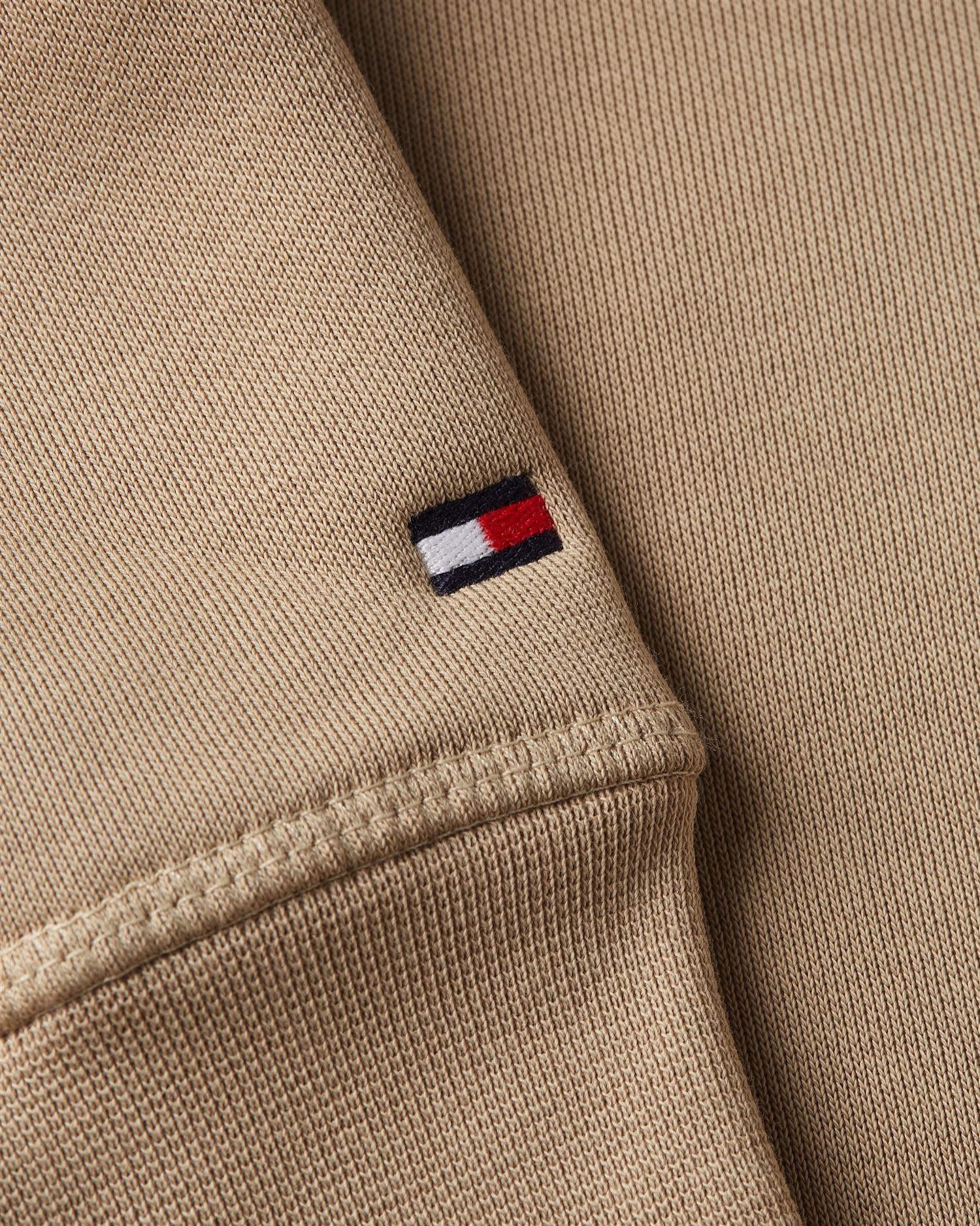 TOMMY LOGO HOODY Sandalwood