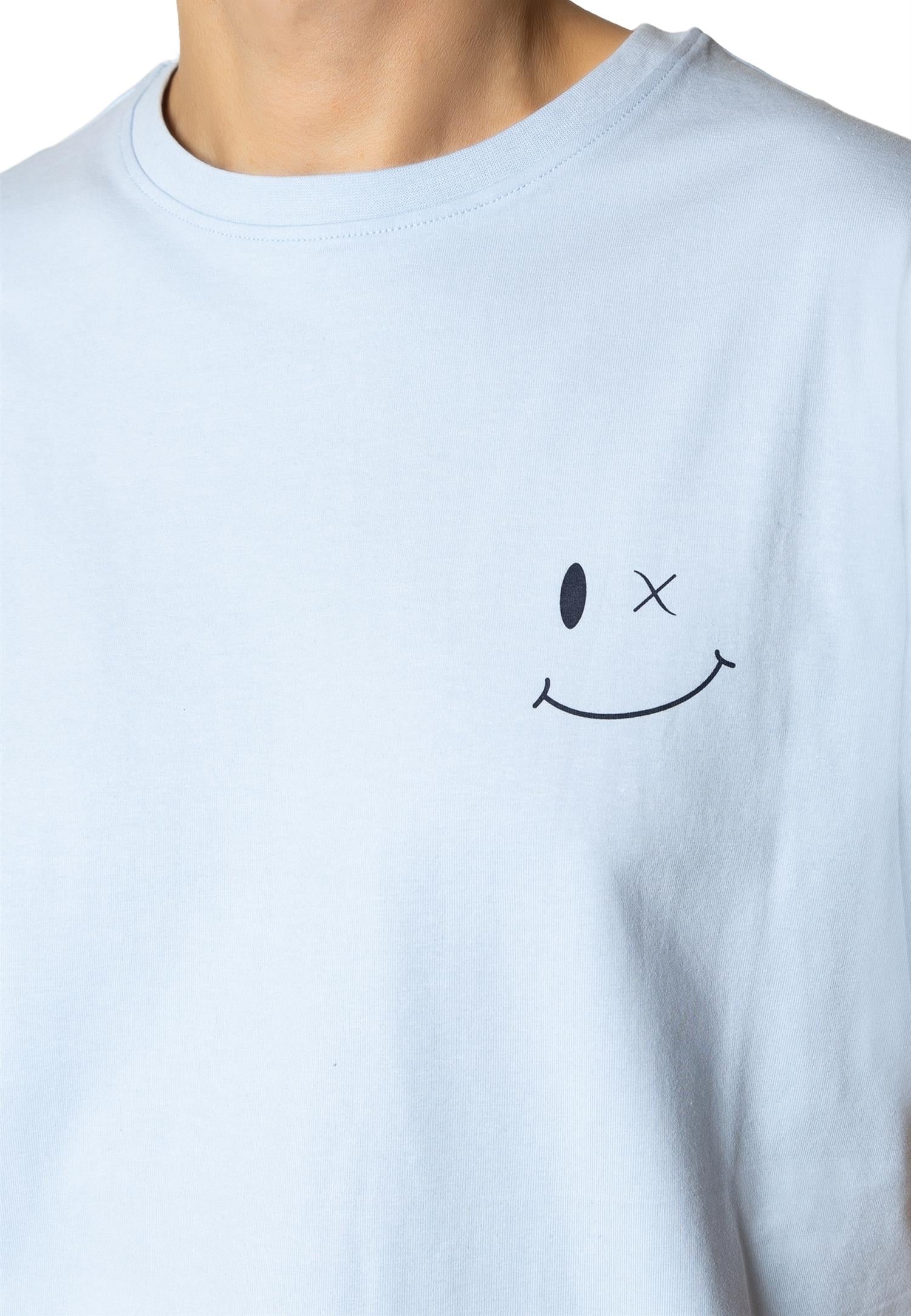 Patrick Organic Tee Light Blue