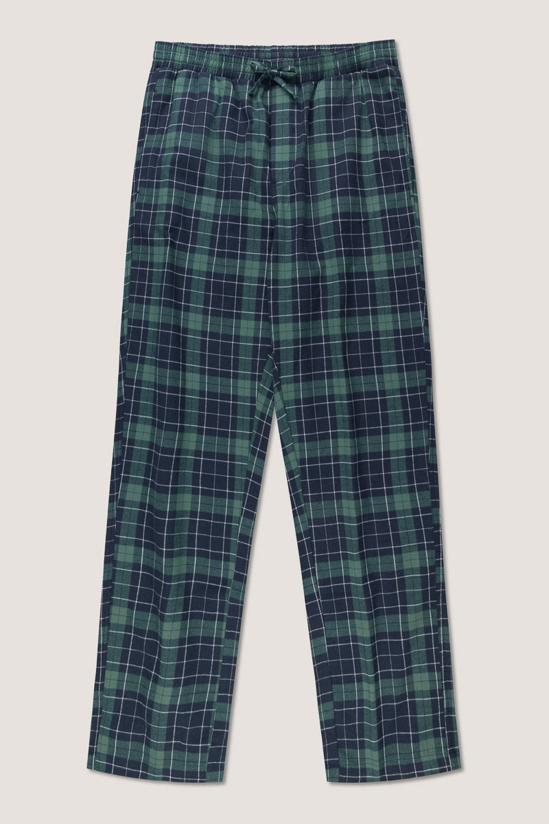 Pj Pant Green Plaid