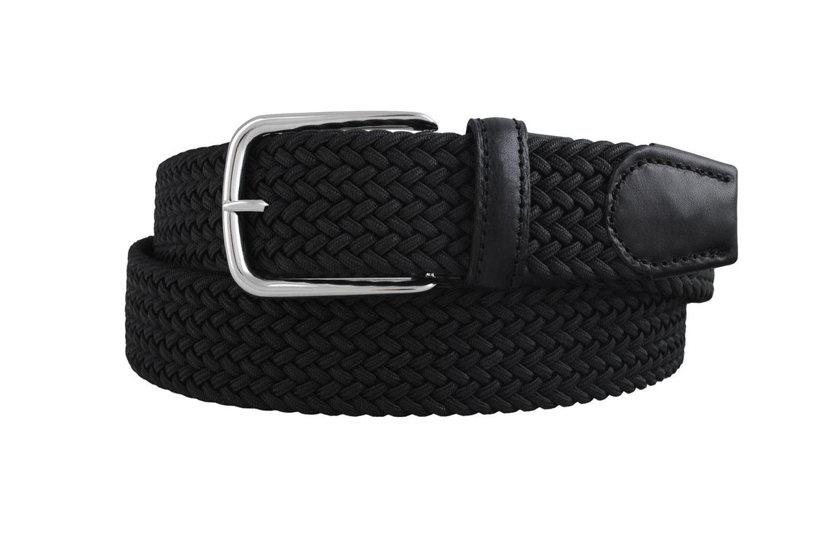 Black ribbon belt Black