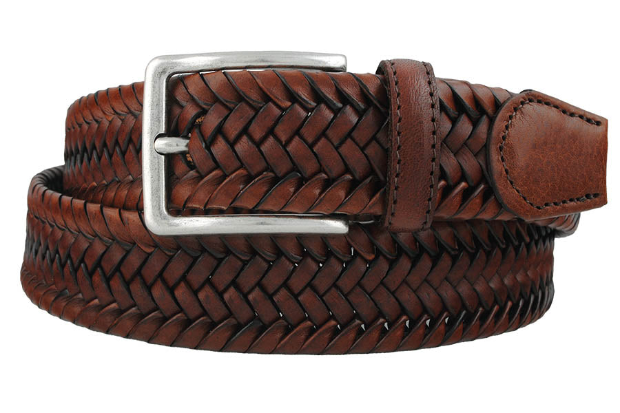 Leather belt Light Brown