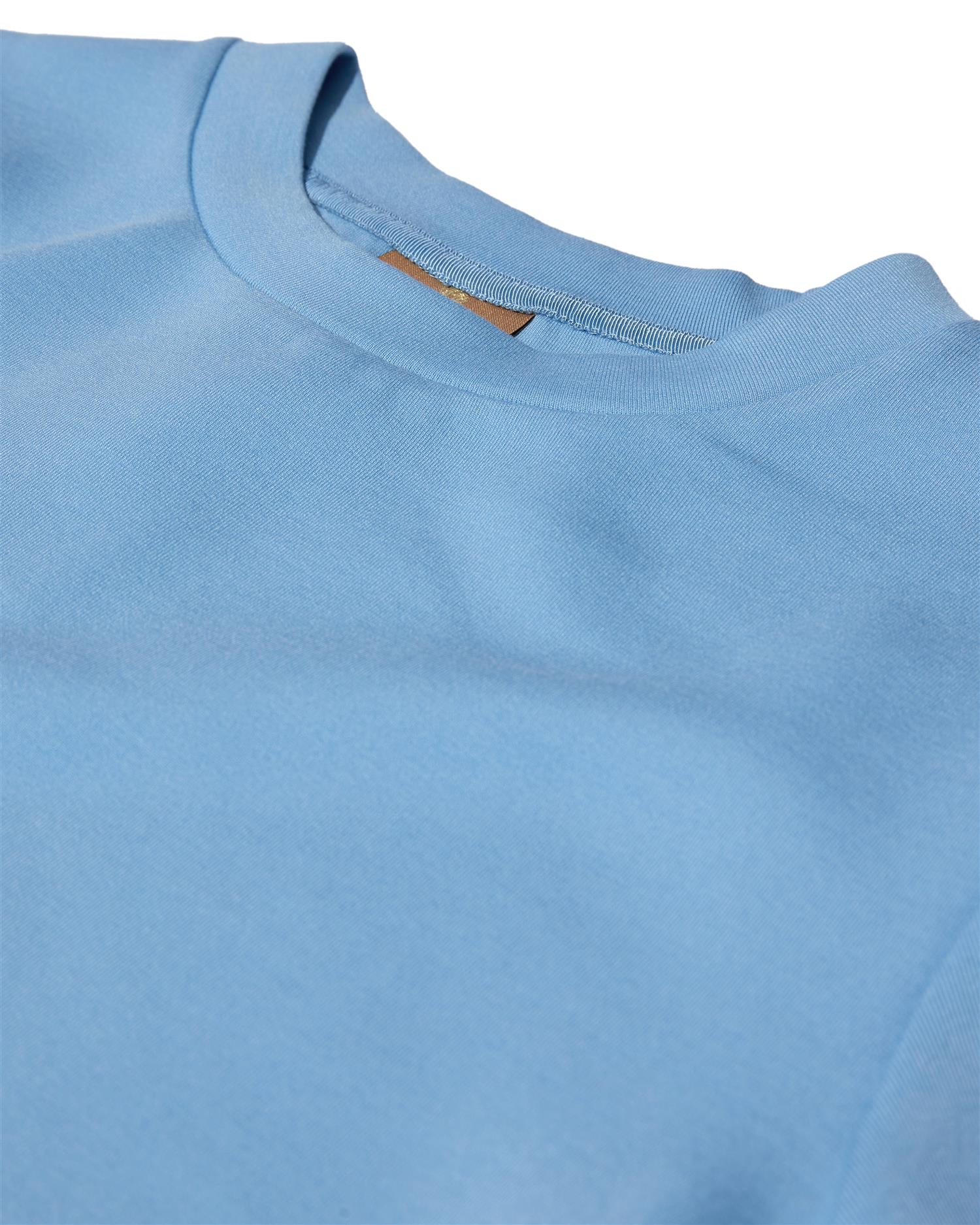 GAABEL CREW NECK SWEAT Clear Blue