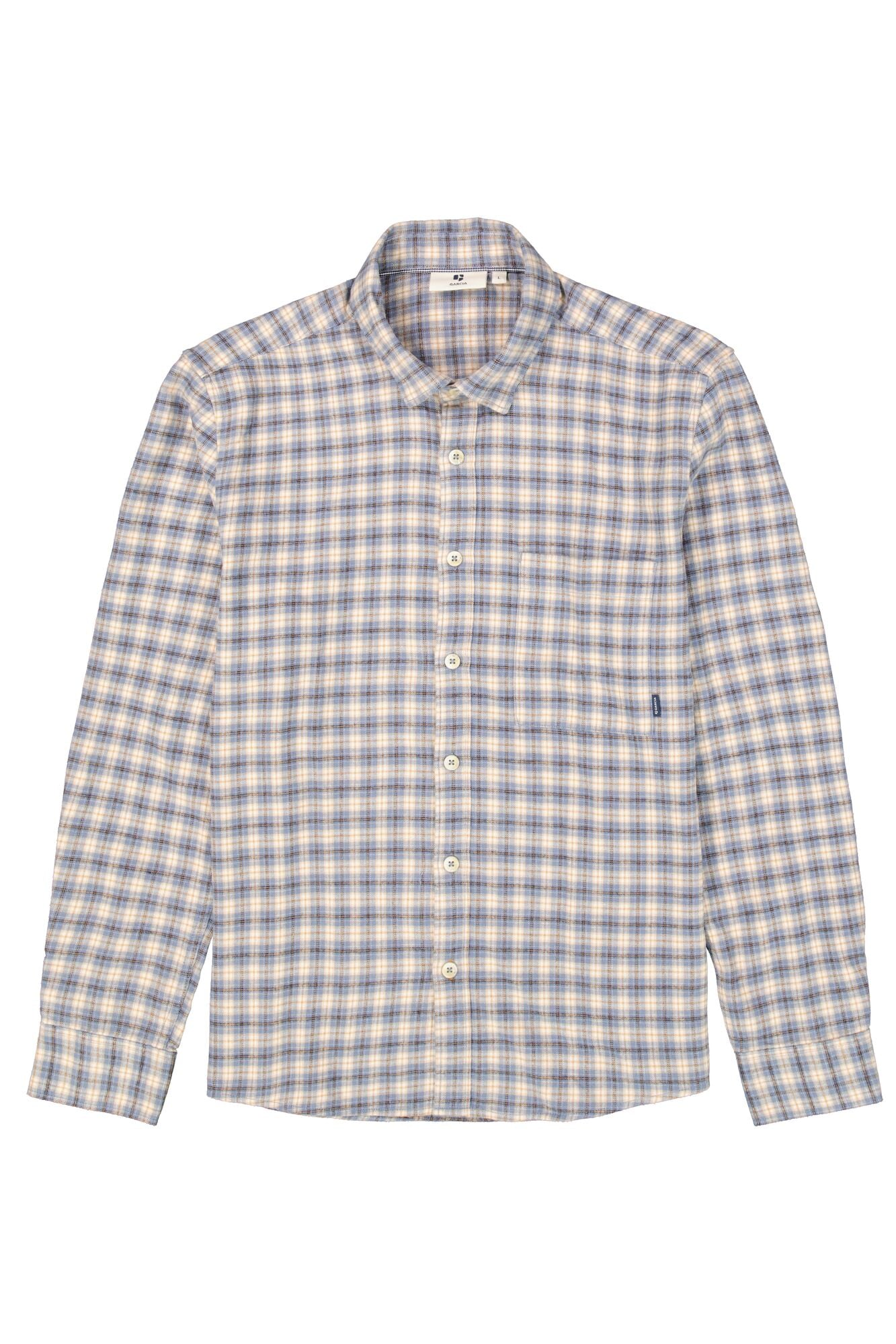 J51083 men´shirt LS Stone Blue