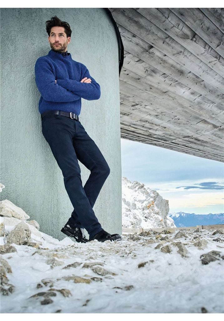 Alberto Pipe-Ds Dual fx Denim 895 Navy